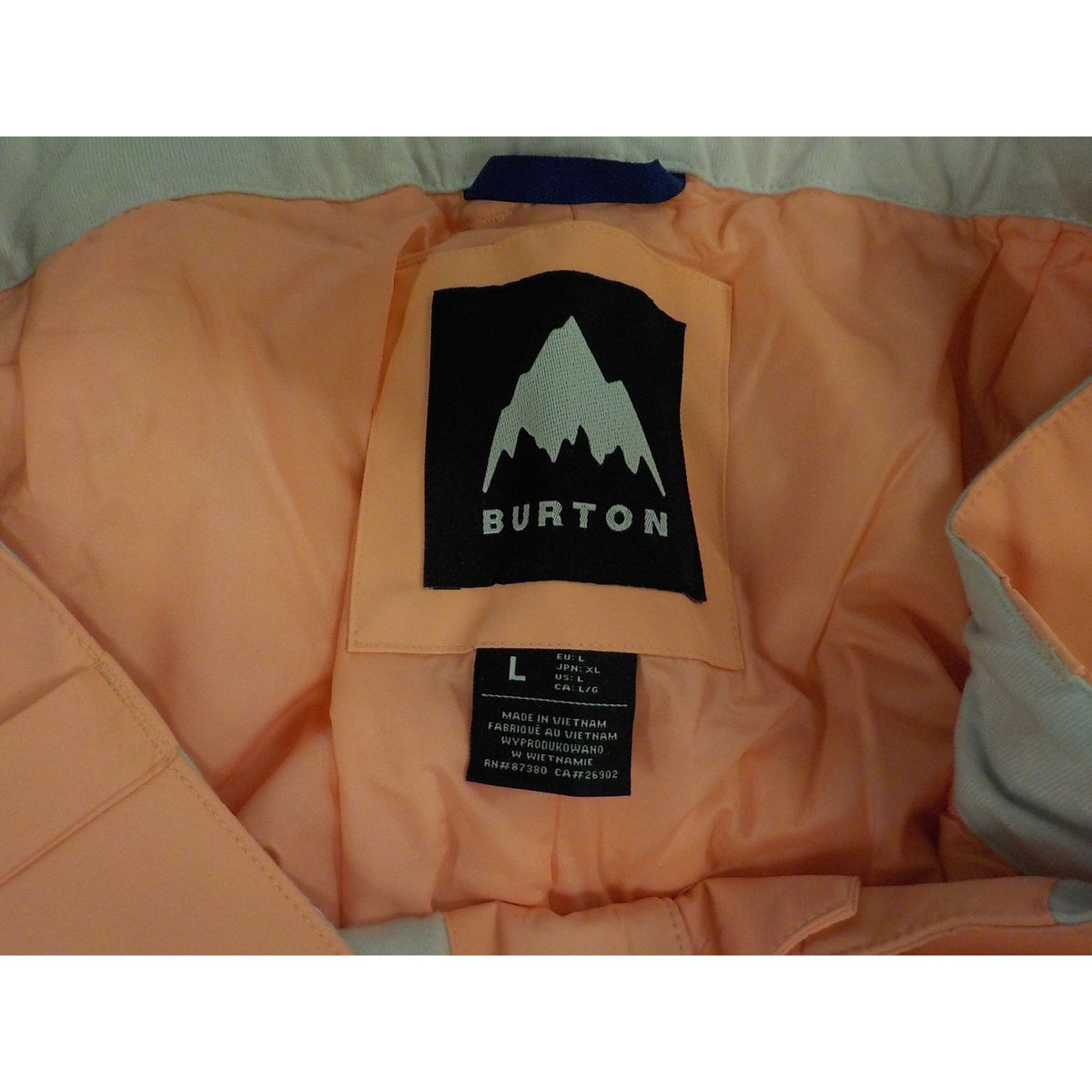 Burton Men's Reserve 2L Insulated Pants - Sunrise Coral - Large - Used - Acceptable