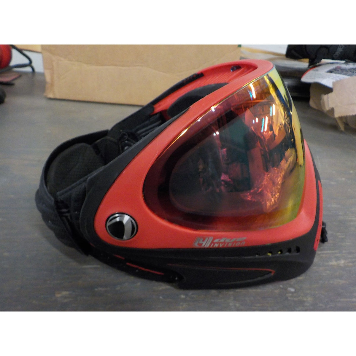 Dye I4 Pro Goggle - Meltdown Black/Red - Used - Acceptable