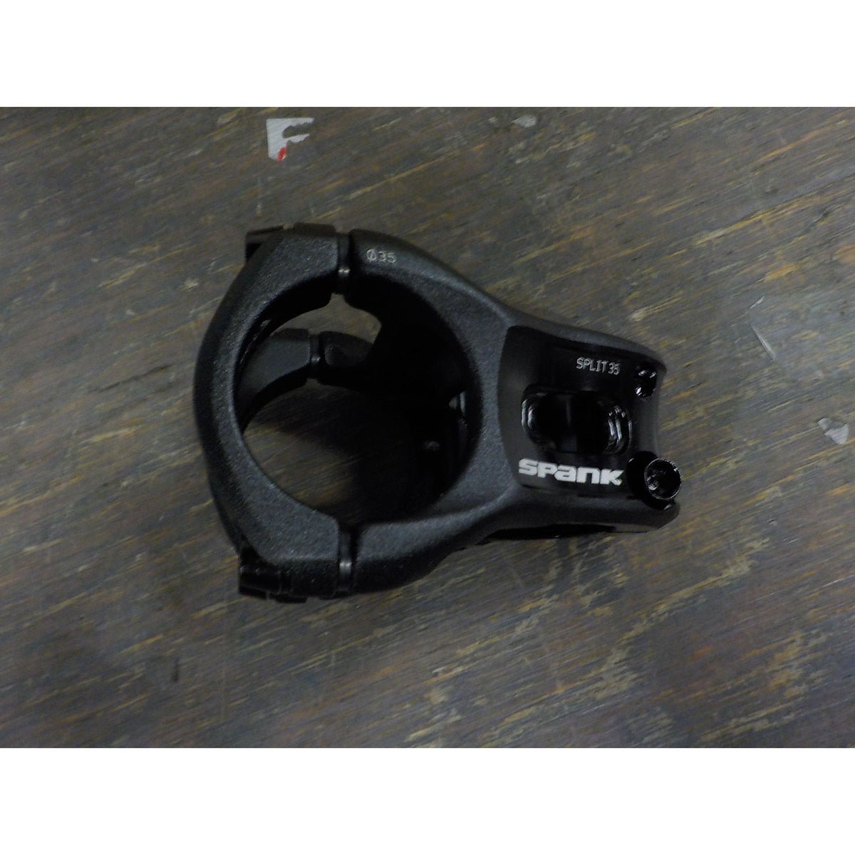 Spank Split 35 Stem - Black - 35mm - Used - Acceptable