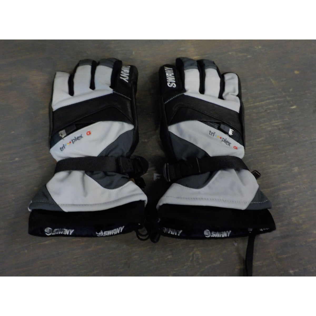 Swany Men's X-Change Glove - L Grey/Charcoal - Medium - Used - Acceptable