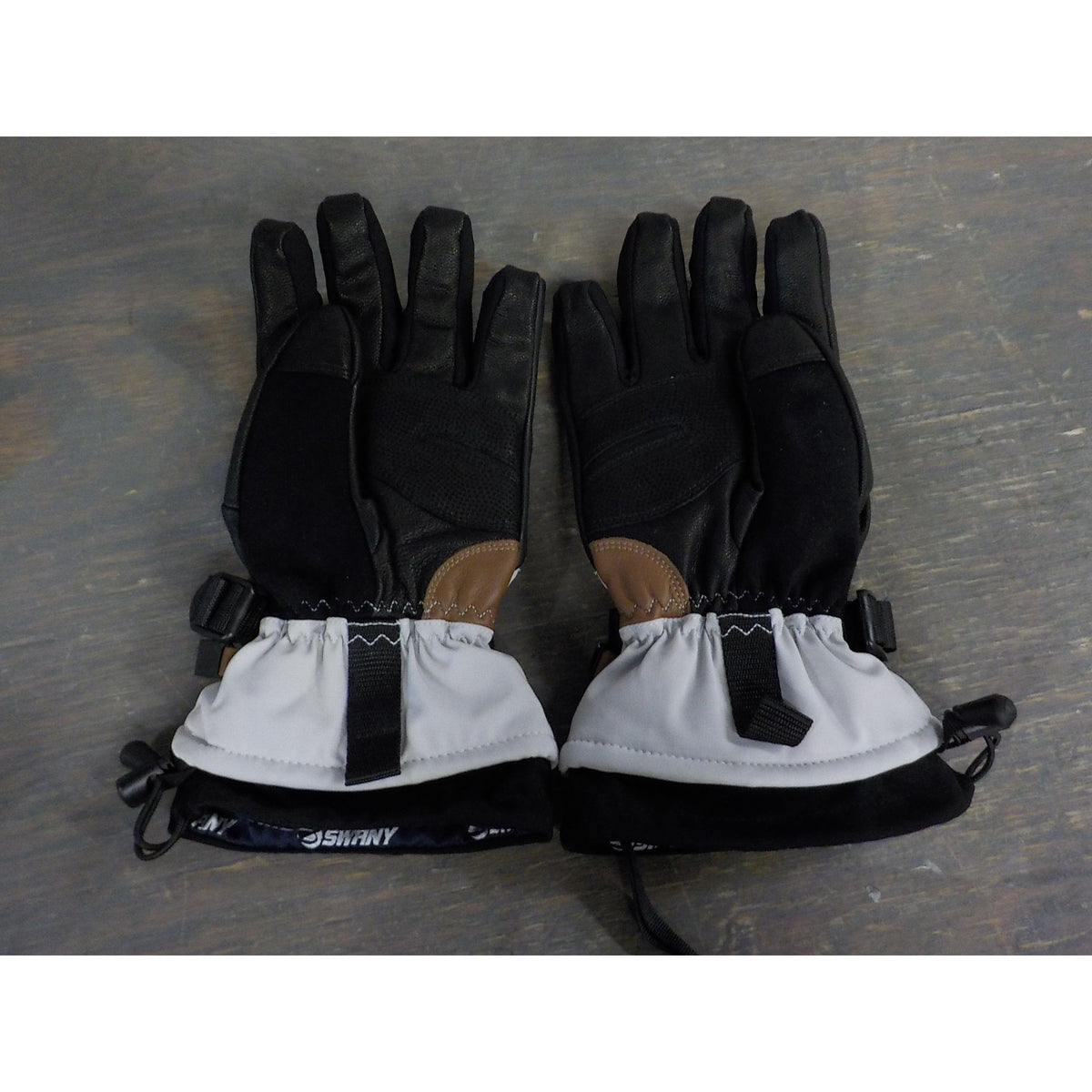Swany Men's X-Change Glove - L Grey/Charcoal - Medium - Used - Acceptable