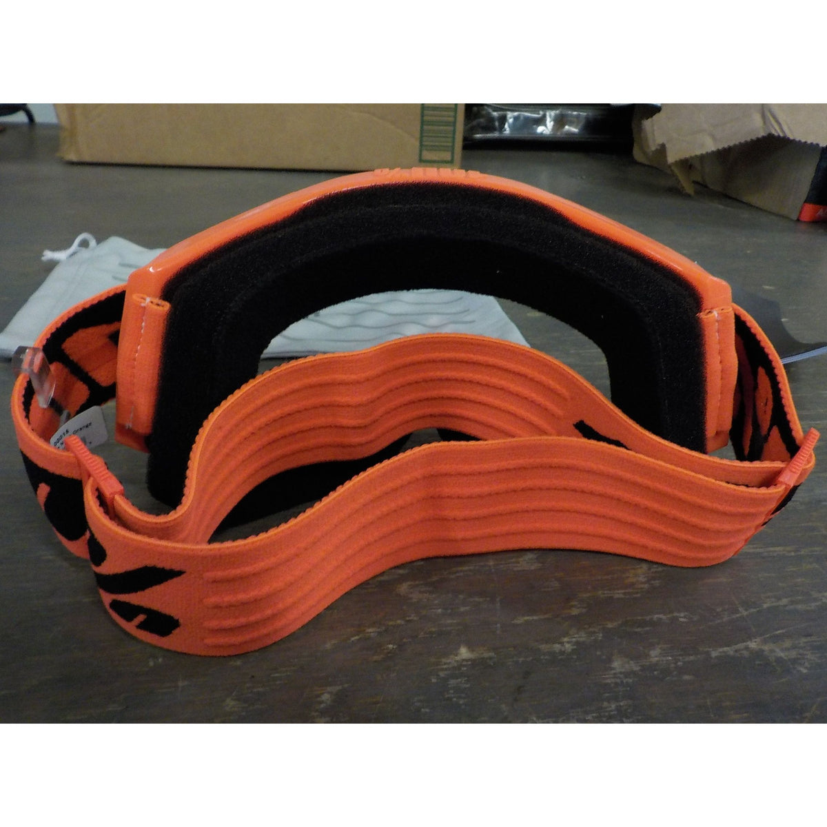100% Strata 2 Moto/MTB Goggle - Neon Orange; Clear - Used - Acceptable