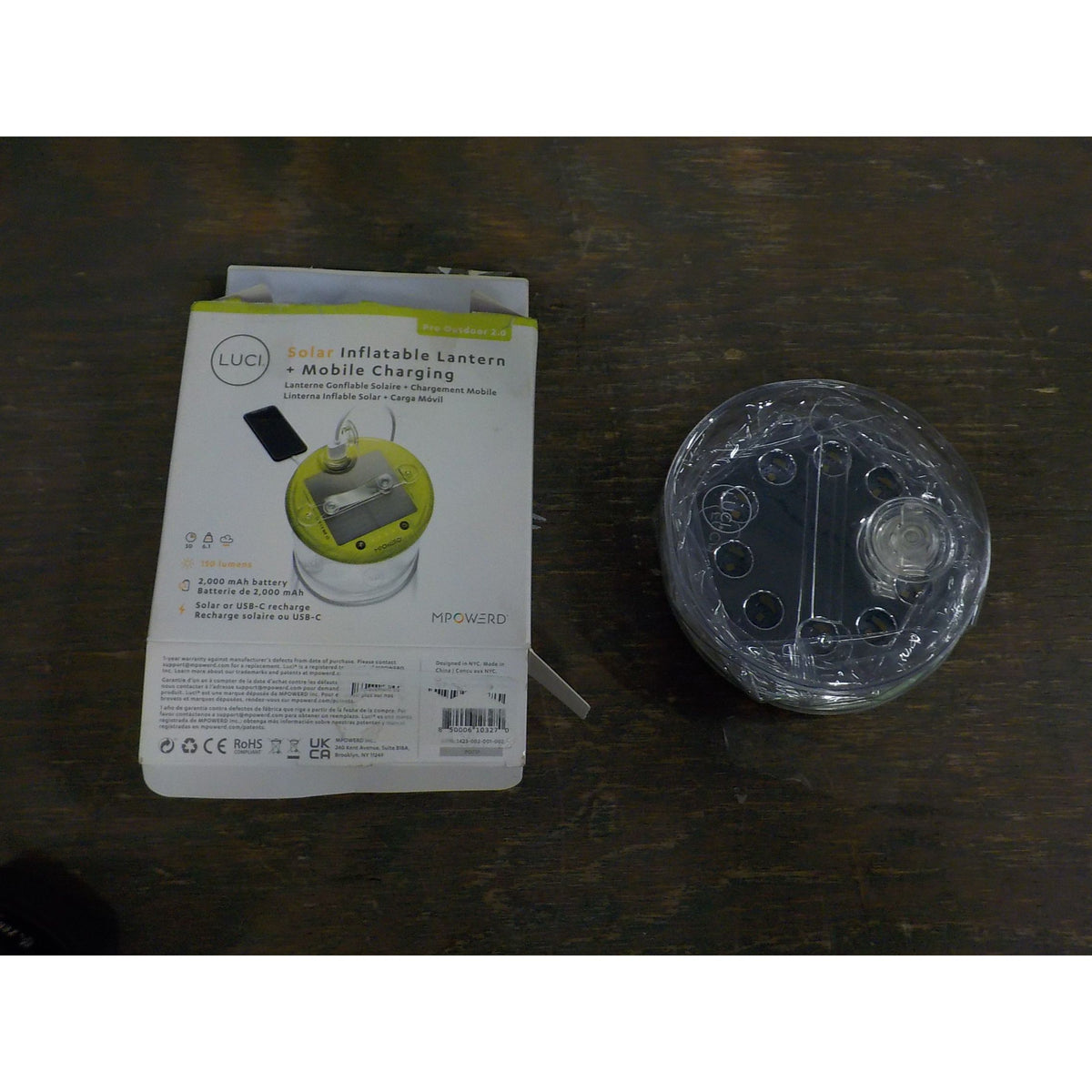 MPOWERD Luci Pro Series - Spring Outdoor 2.0 - Used - Acceptable