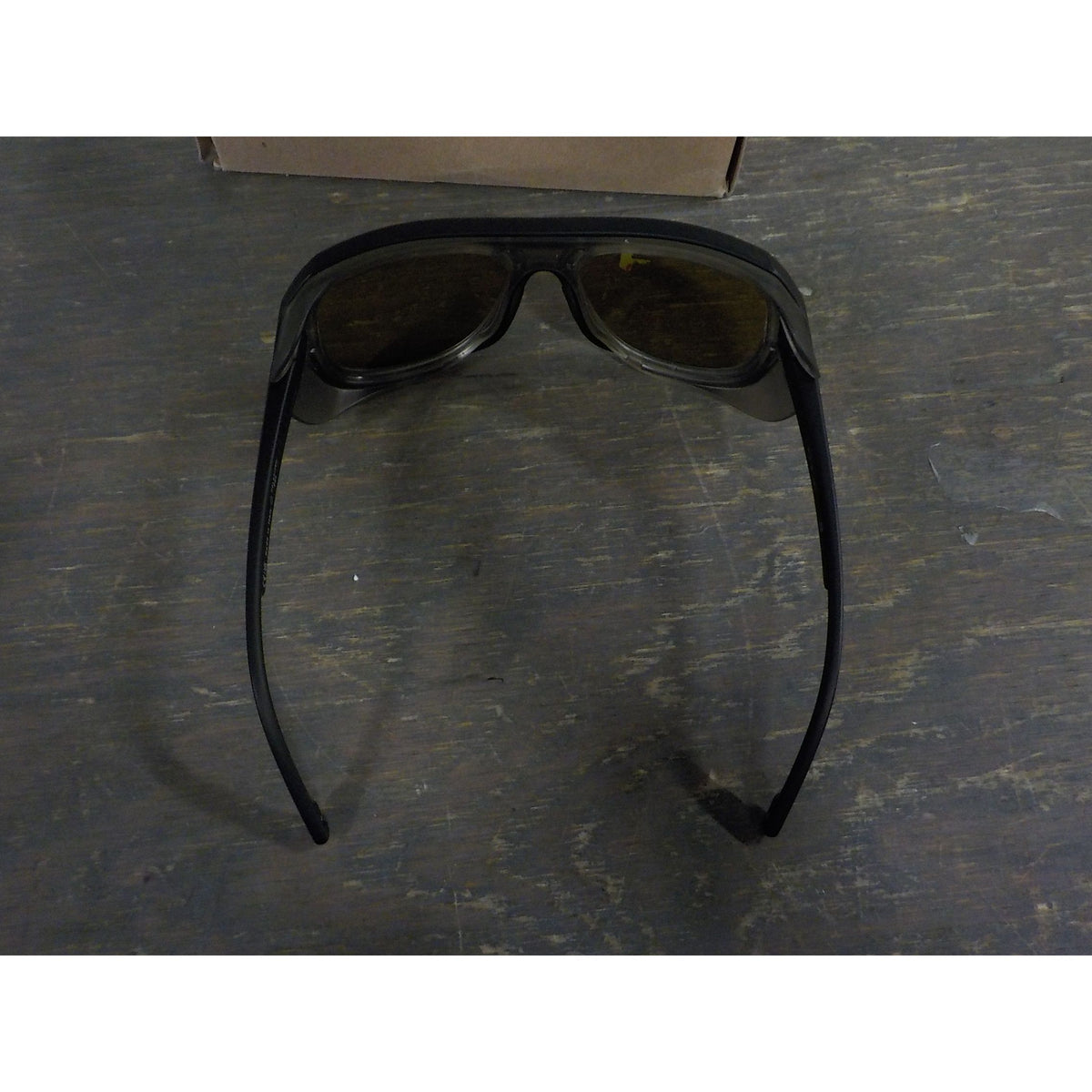 Electric Stacker Sunglasses - Matte Black; HT Yellow Polar Pro - Used - Acceptable