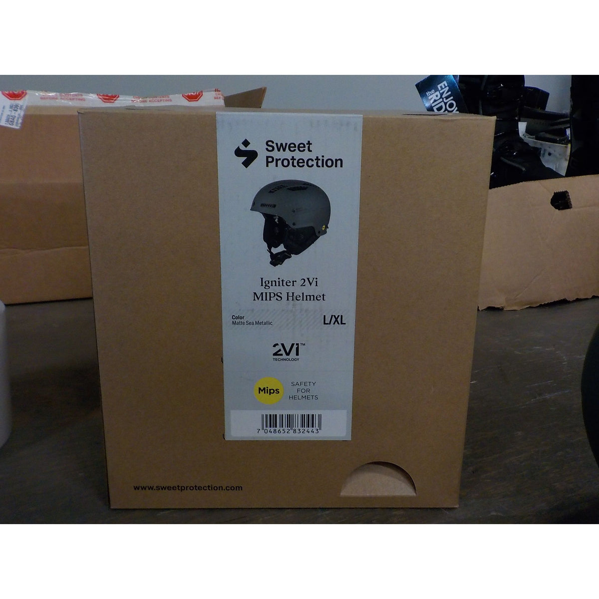 Sweet Protection Igniter 2Vi MIPS Helmet - Matte Sea Metallic - Large/X-Large - Used - Acceptable