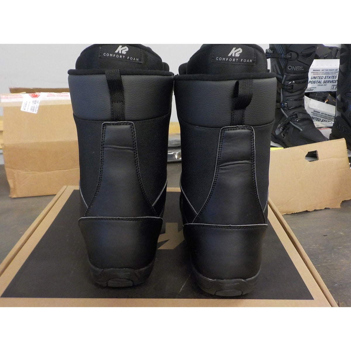 K2 Men's Market Snowboard Boots - Black - 10 - Used - Acceptable