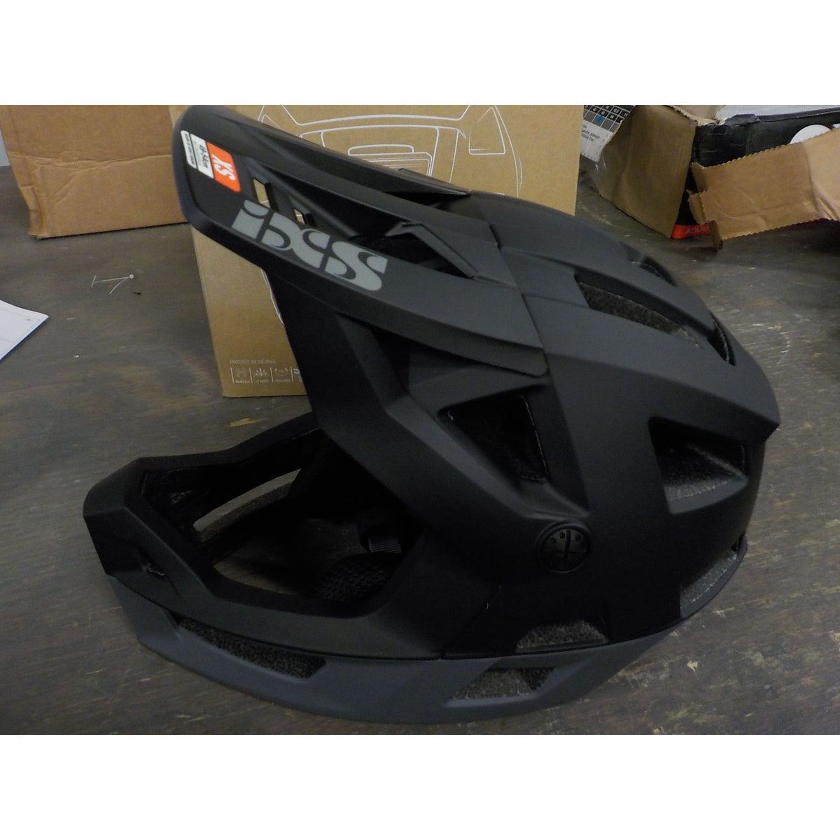 iXS Trigger FF Helmet - Black/Graphite - XS (49-54cm) - Used - Acceptable