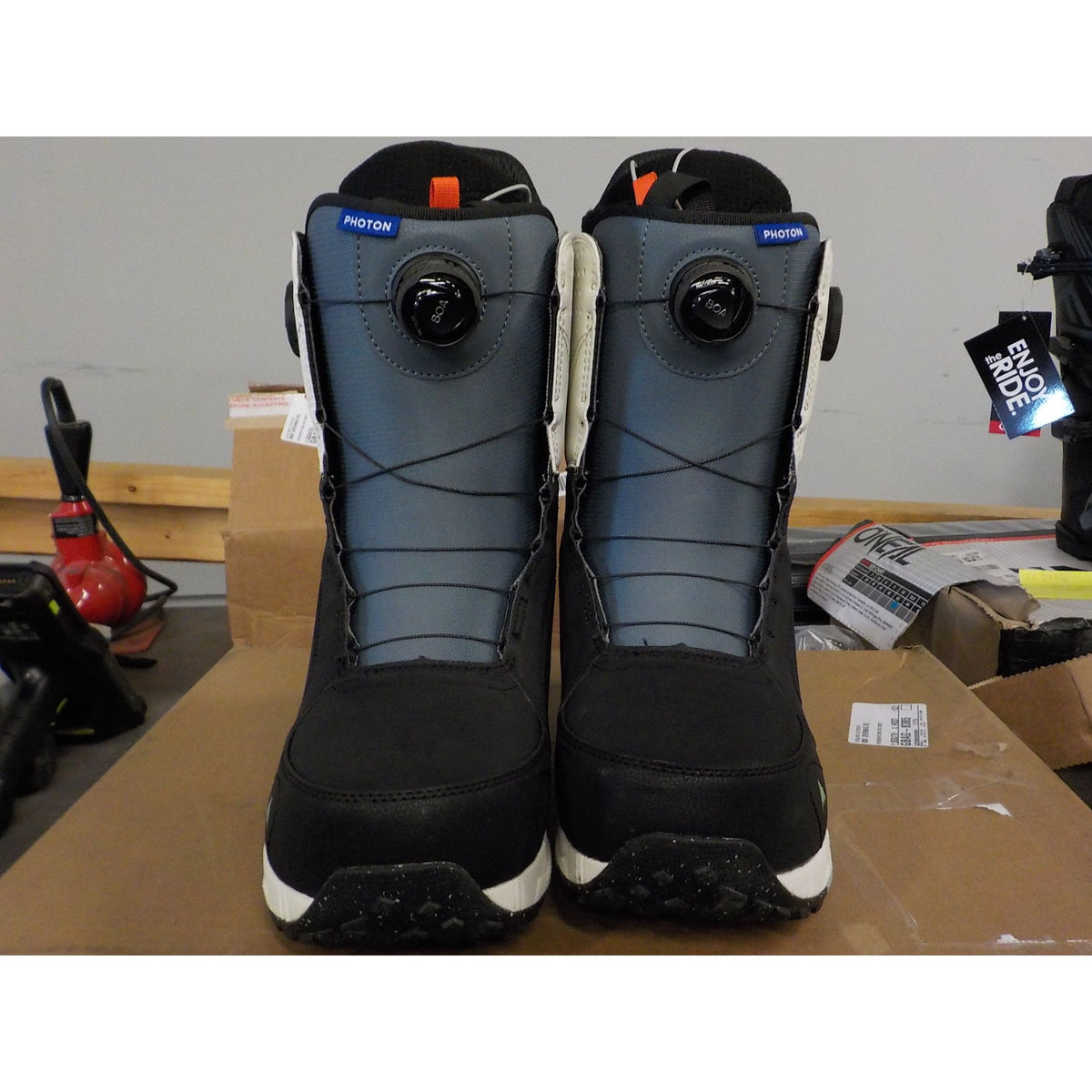 Burton Men's Photon BOA Snowboard Boots - Black/Multi - 12 - Used - Acceptable