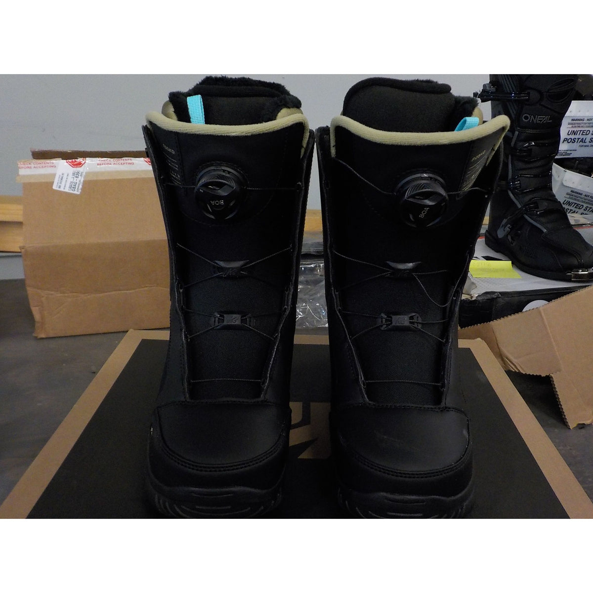 K2 Men's Rosko Snowboard Boots - Black - 8.5 - Used - Acceptable