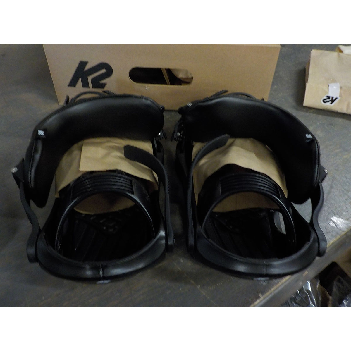 K2 Indy Snowboard Bindings - Black - X-Large - Used - Acceptable
