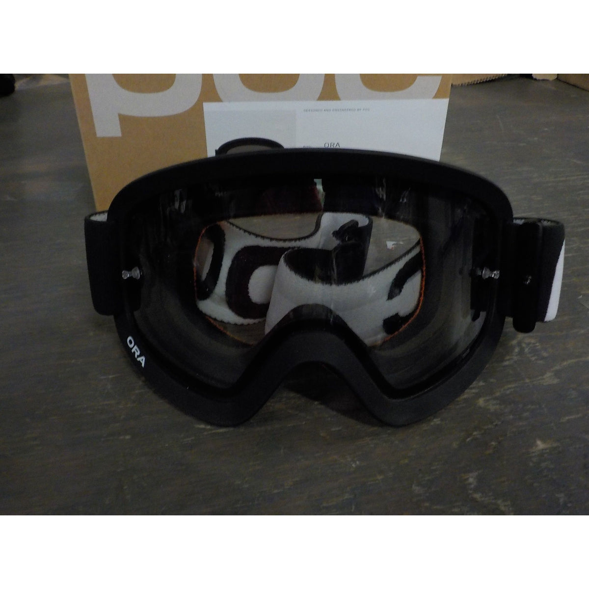 POC Sports Ora Bike Goggle - Uranium Black; Grey - Used - Acceptable