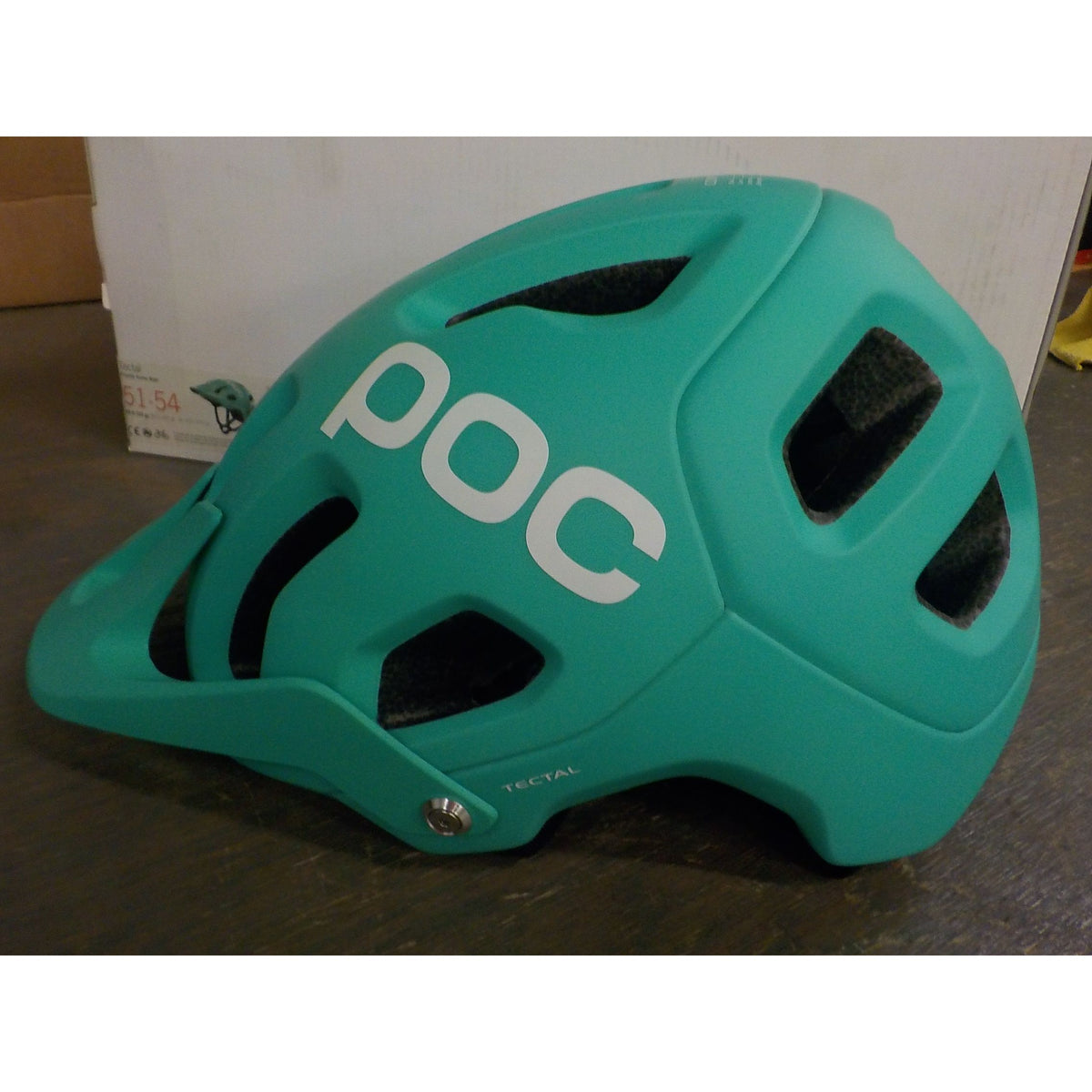 POC Sports Tectal Helmet - Fluorite Green Matt - X-Small/Small - Used - Acceptable