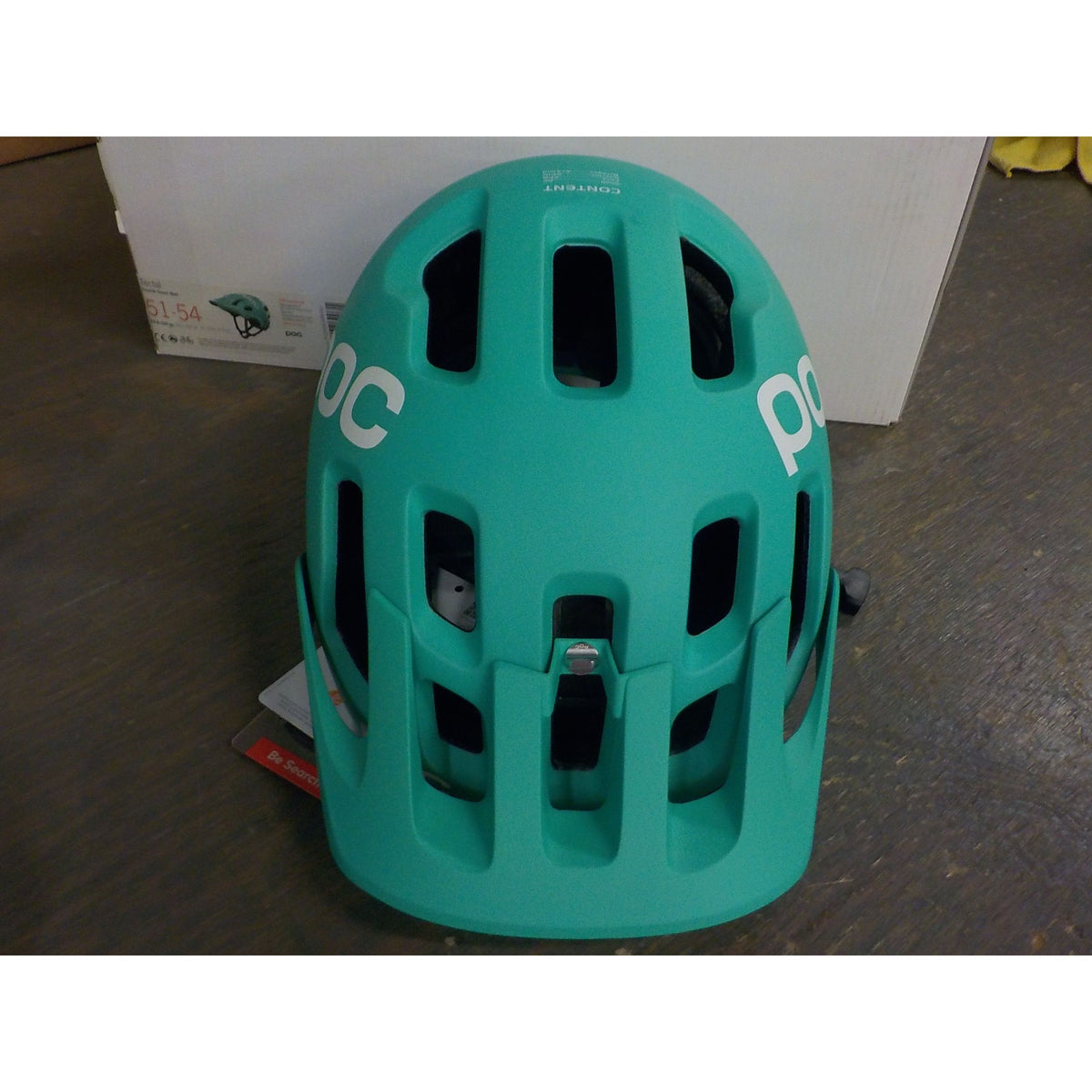 POC Sports Tectal Helmet - Fluorite Green Matt - X-Small/Small - Used - Acceptable