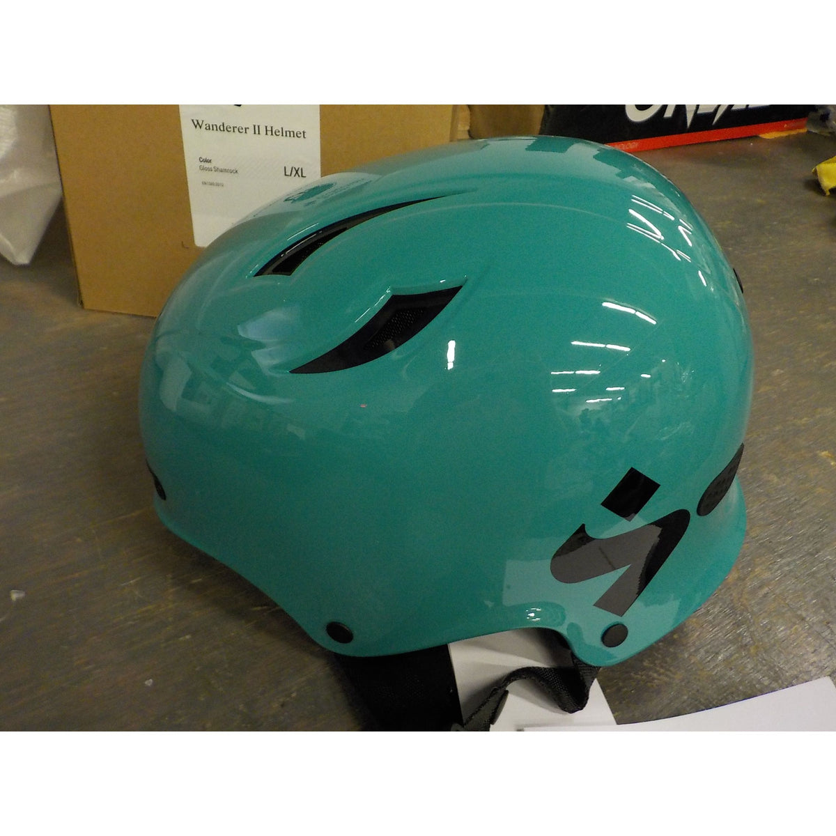 Sweet Protection Wanderer II Helmet - Gloss Shamrock - Large/X-Large - Used - Acceptable