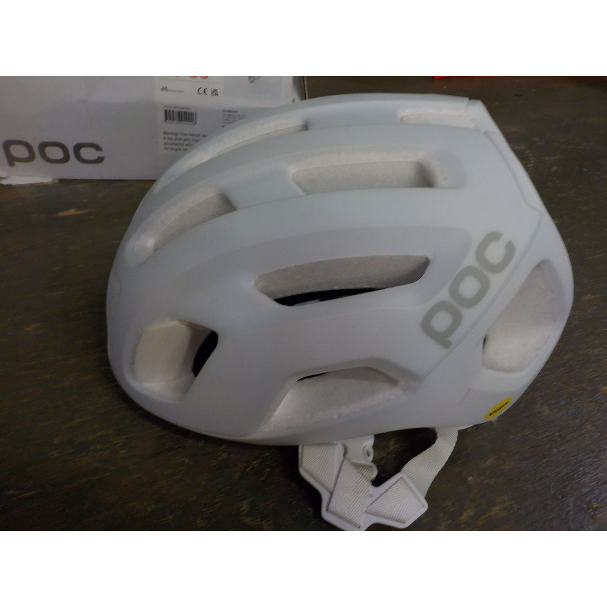 POC Sports Ventral Air Mips (cpsc) Helmet - Hydrogen White Matt - Small - Used - Acceptable