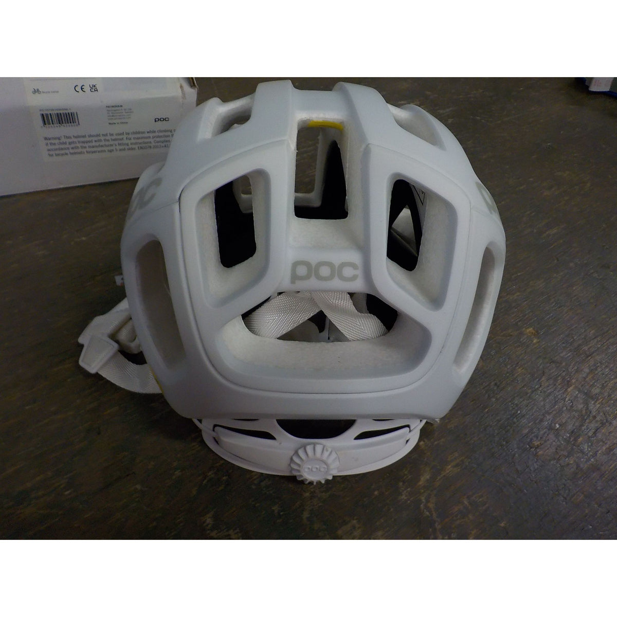 POC Sports Ventral Air Mips (cpsc) Helmet - Hydrogen White Matt - Small - Used - Acceptable
