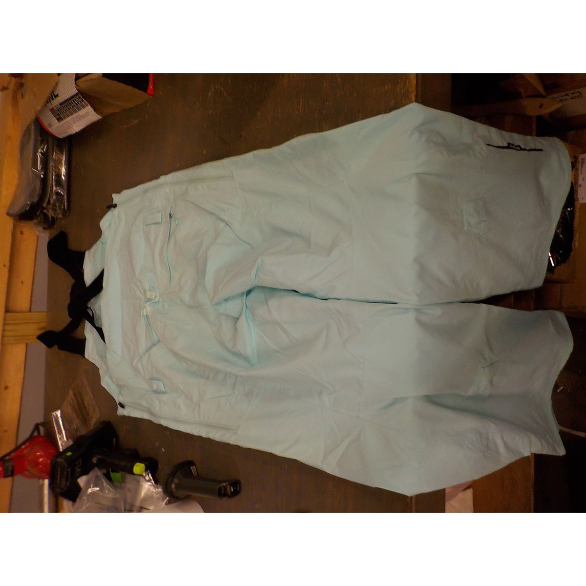 Burton Men's Reserve 2L Stretch Bibs - Light Teal - Large - Used - Acceptable