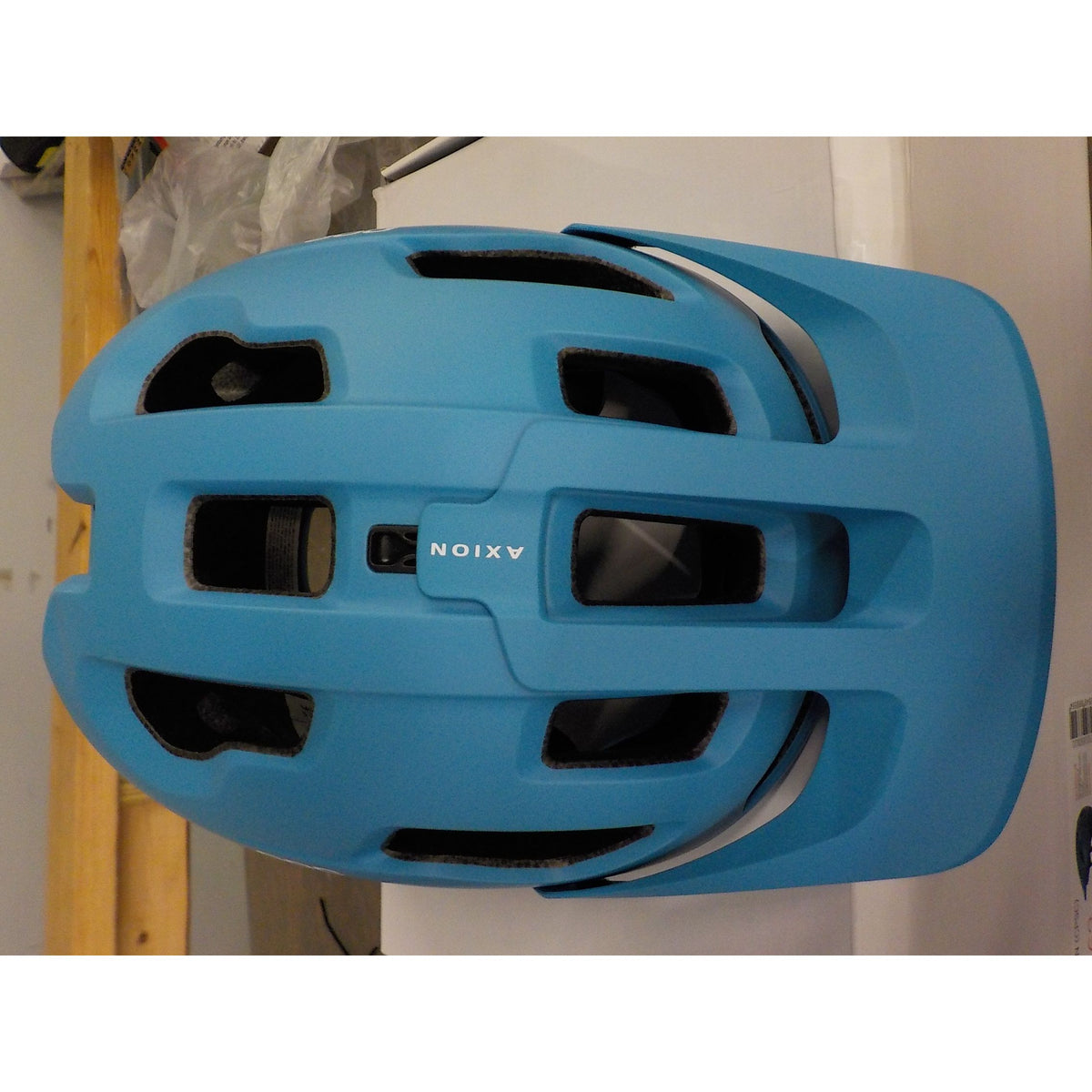 POC Sports Axion SPIN Bike Helmet - Basalt Blue Matt - X-Large/XX-Large - Used - Acceptable
