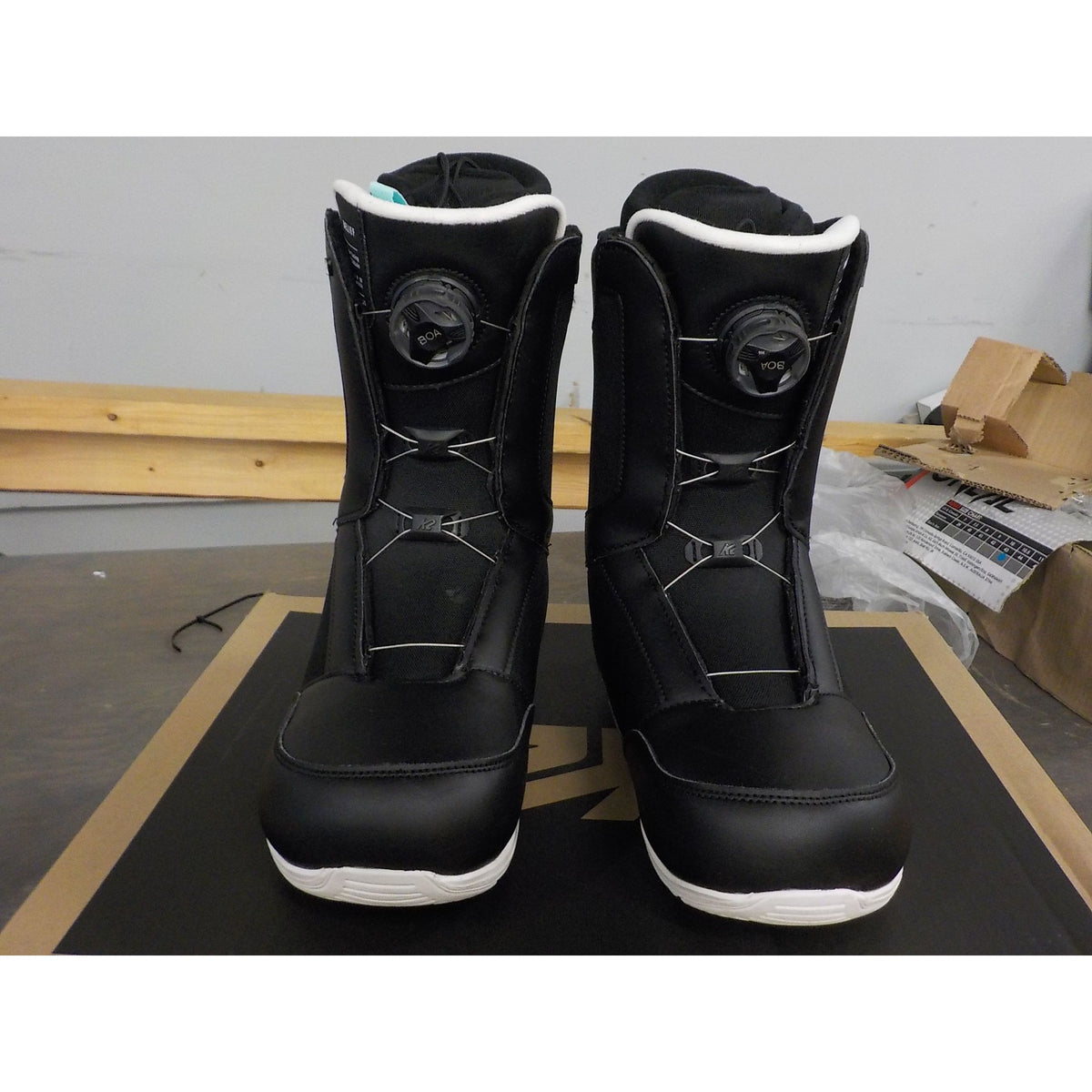 K2 Women's Belief Snowboard Boots - Black - 8.5 - Used - Acceptable