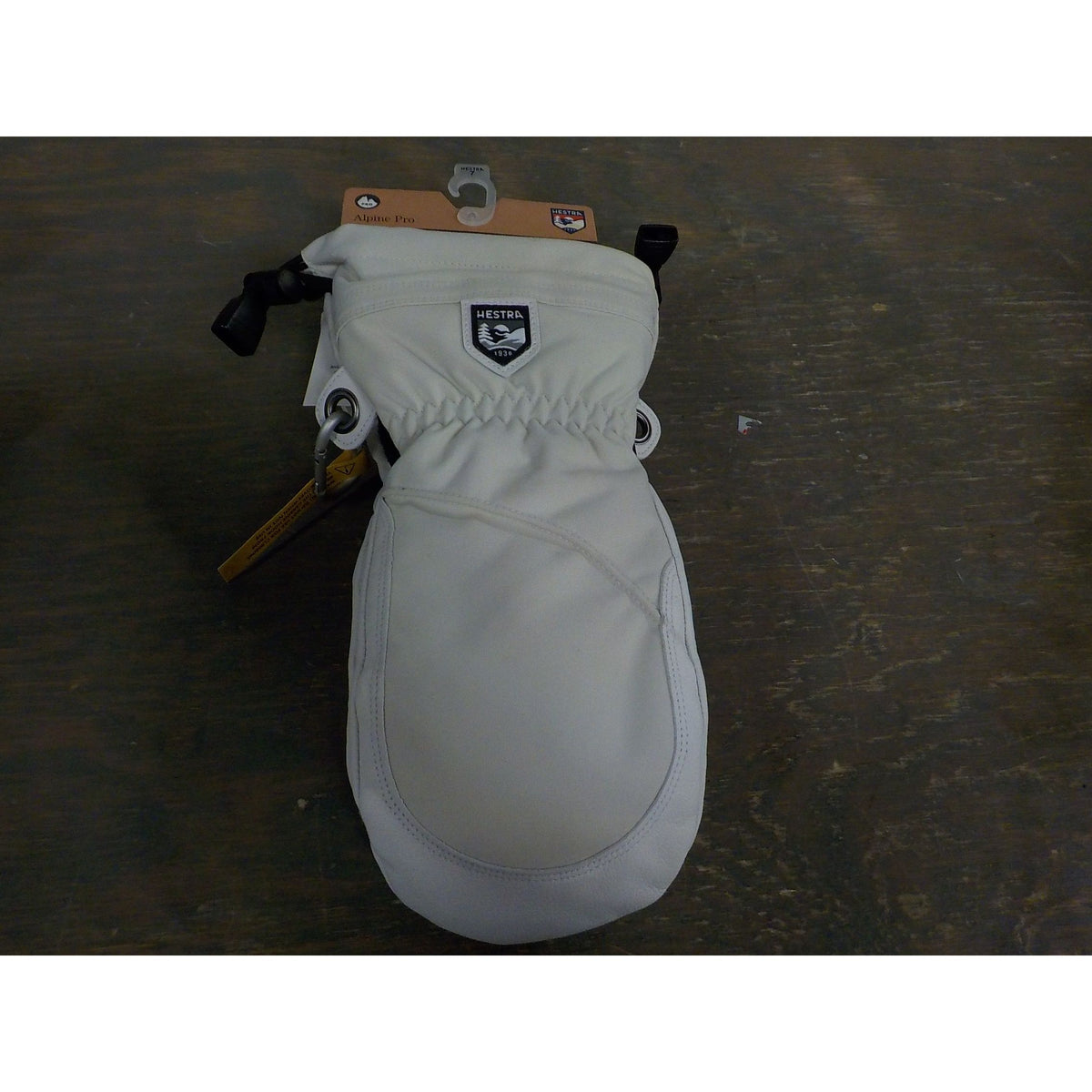 Hestra Women's Heli Ski Mitt - Misty Grey/Off White - 7 - Used - Acceptable