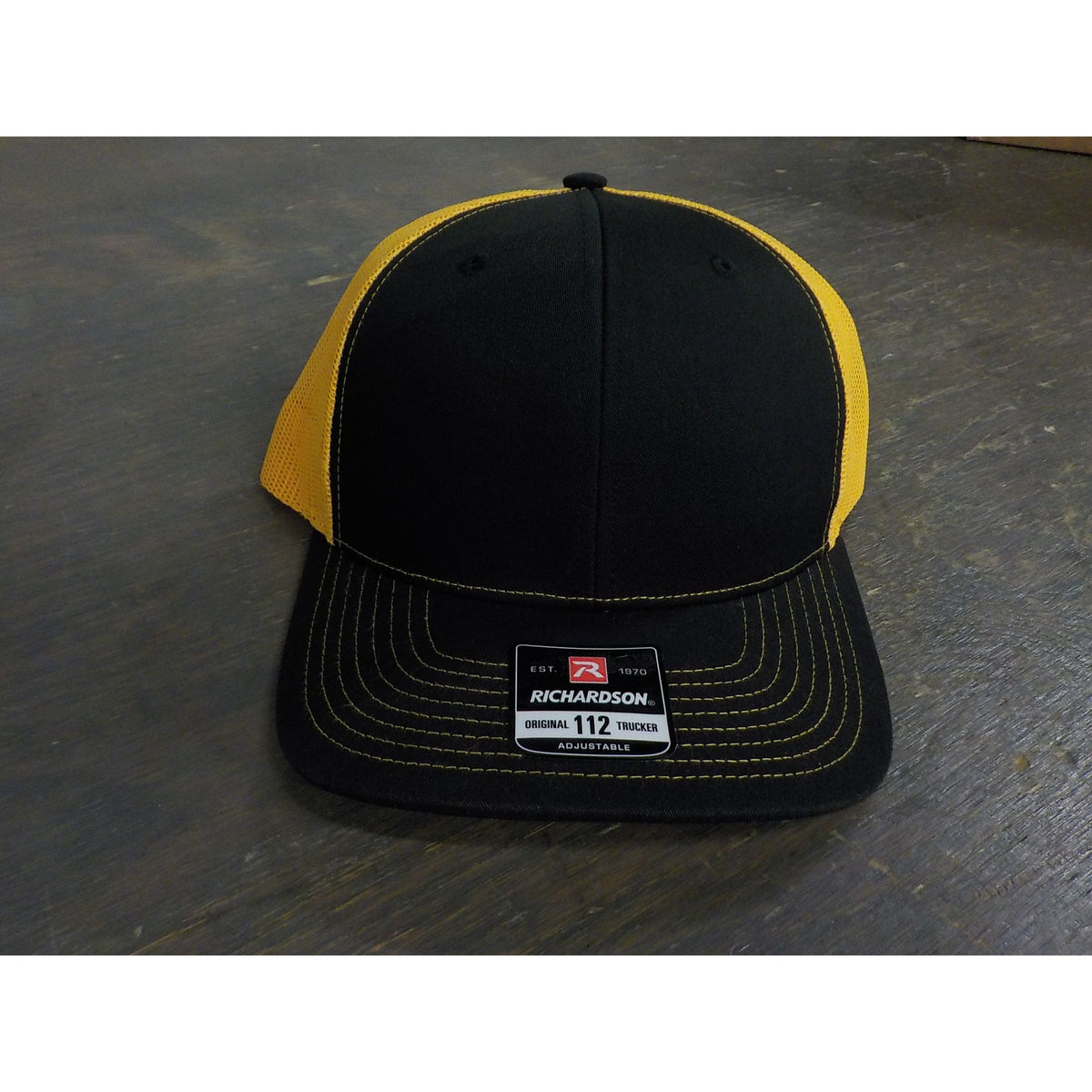 Richardson Trucker Snapback-Black/Gold - Used - Acceptable