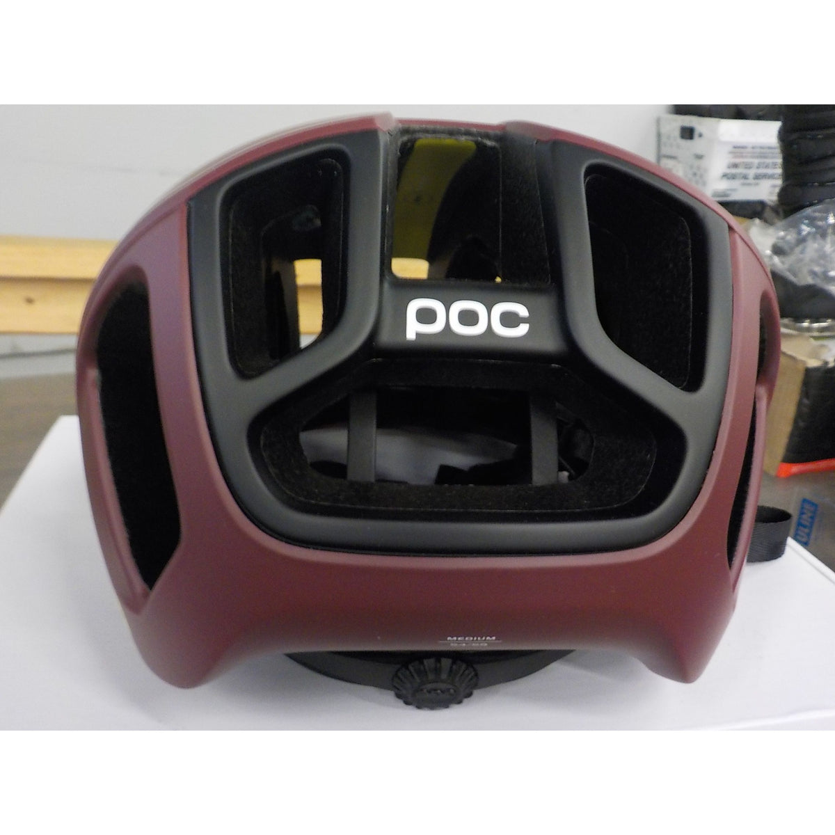 POC Sports Ventral Mips (Cpsc) Helmet - Garnet Red Matt - Medium - Used - Acceptable