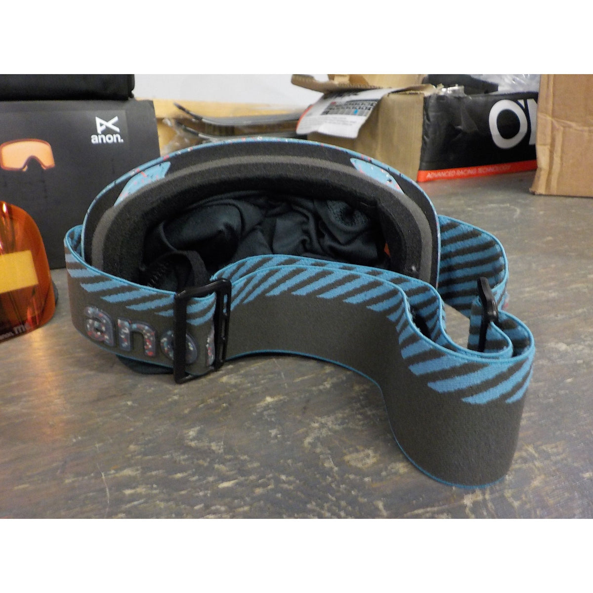 Anon M6 Goggles - Alpine Terra; Perceive Sunny Bronze + Perceive Cloudy Burst - Used - Acceptable
