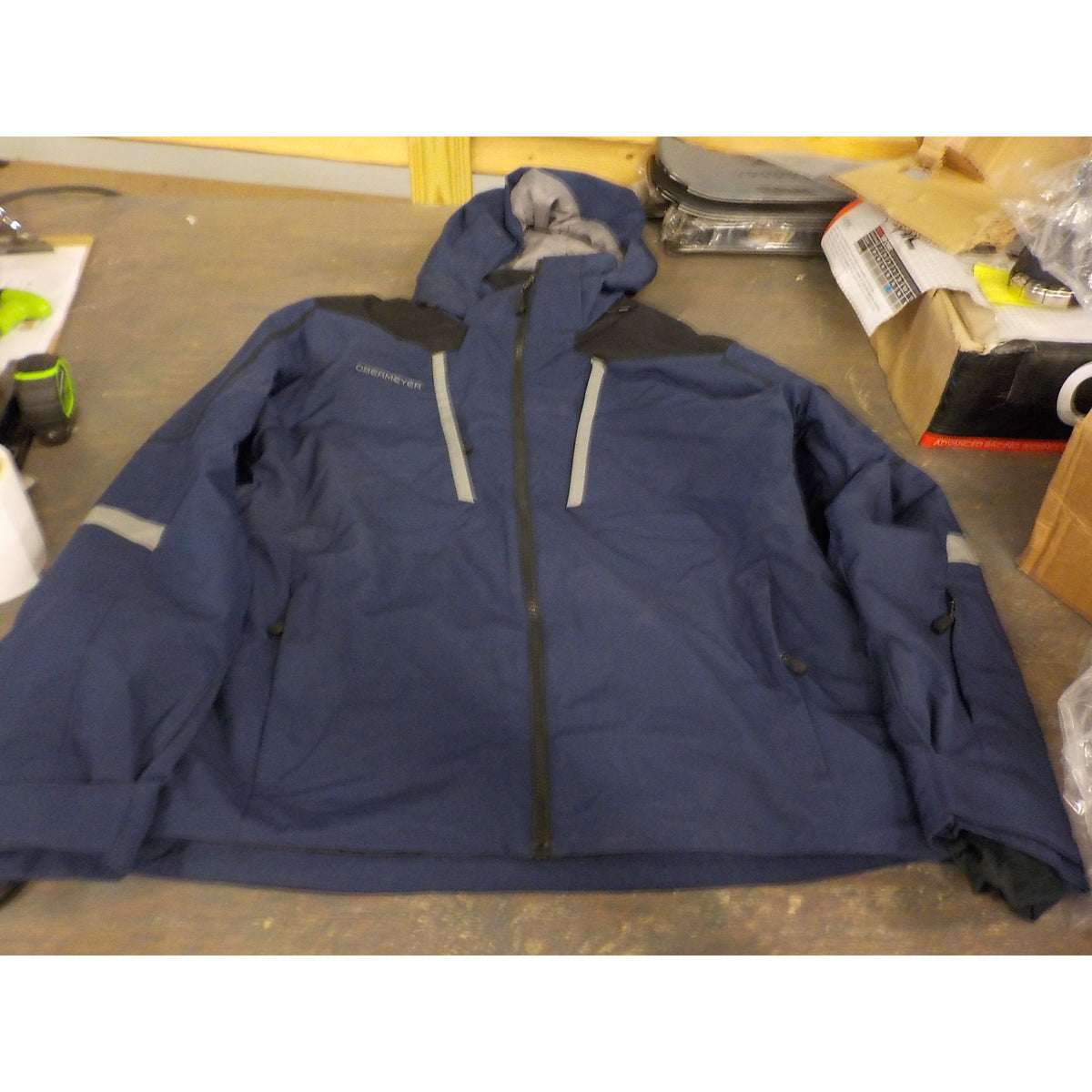 Obermeyer Men's Foundation Jacket - Midnight Navy - Large - Used - Acceptable