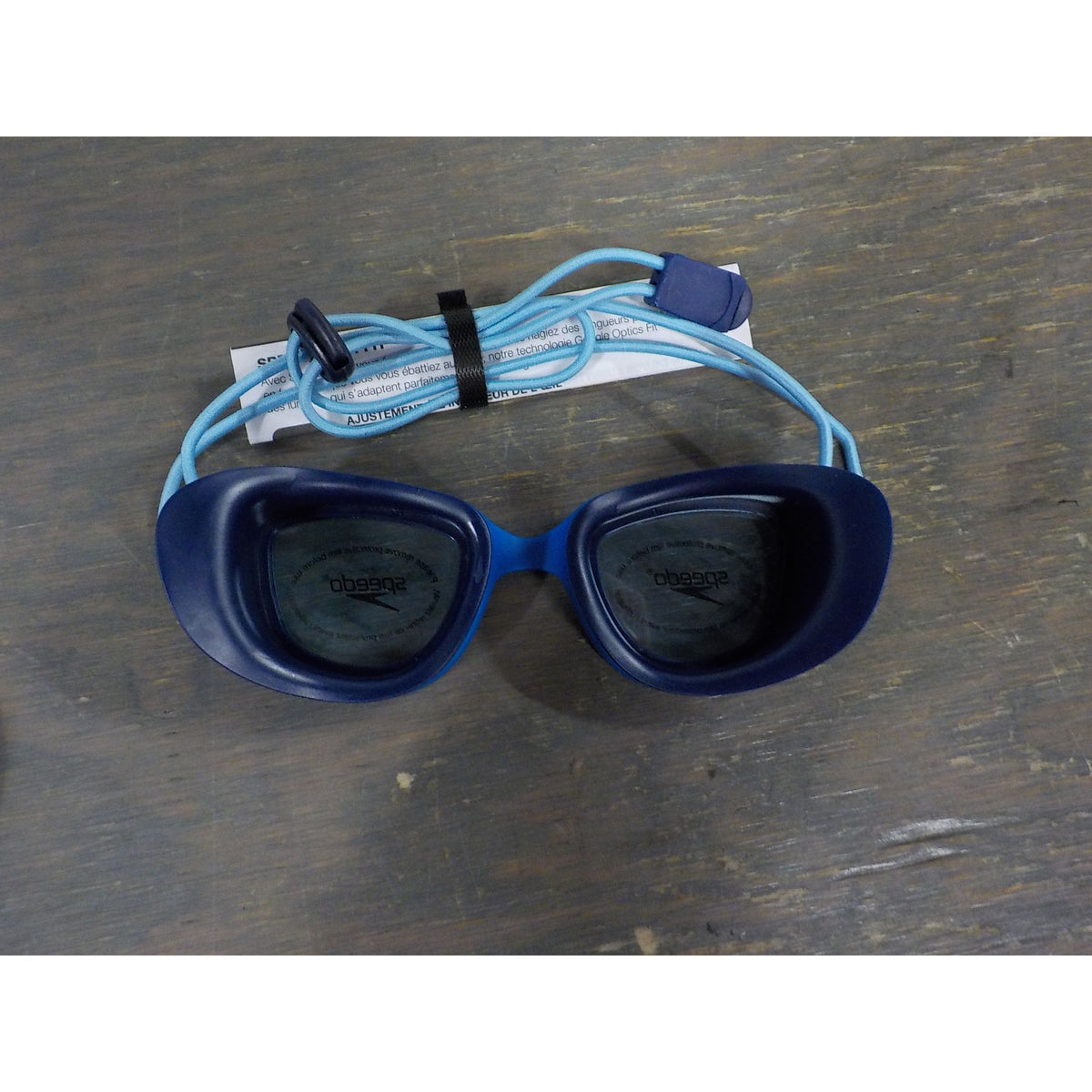 Speedo Kids' Sunny G Seasiders Goggle - Bright Blue/Celeste - Used - Acceptable