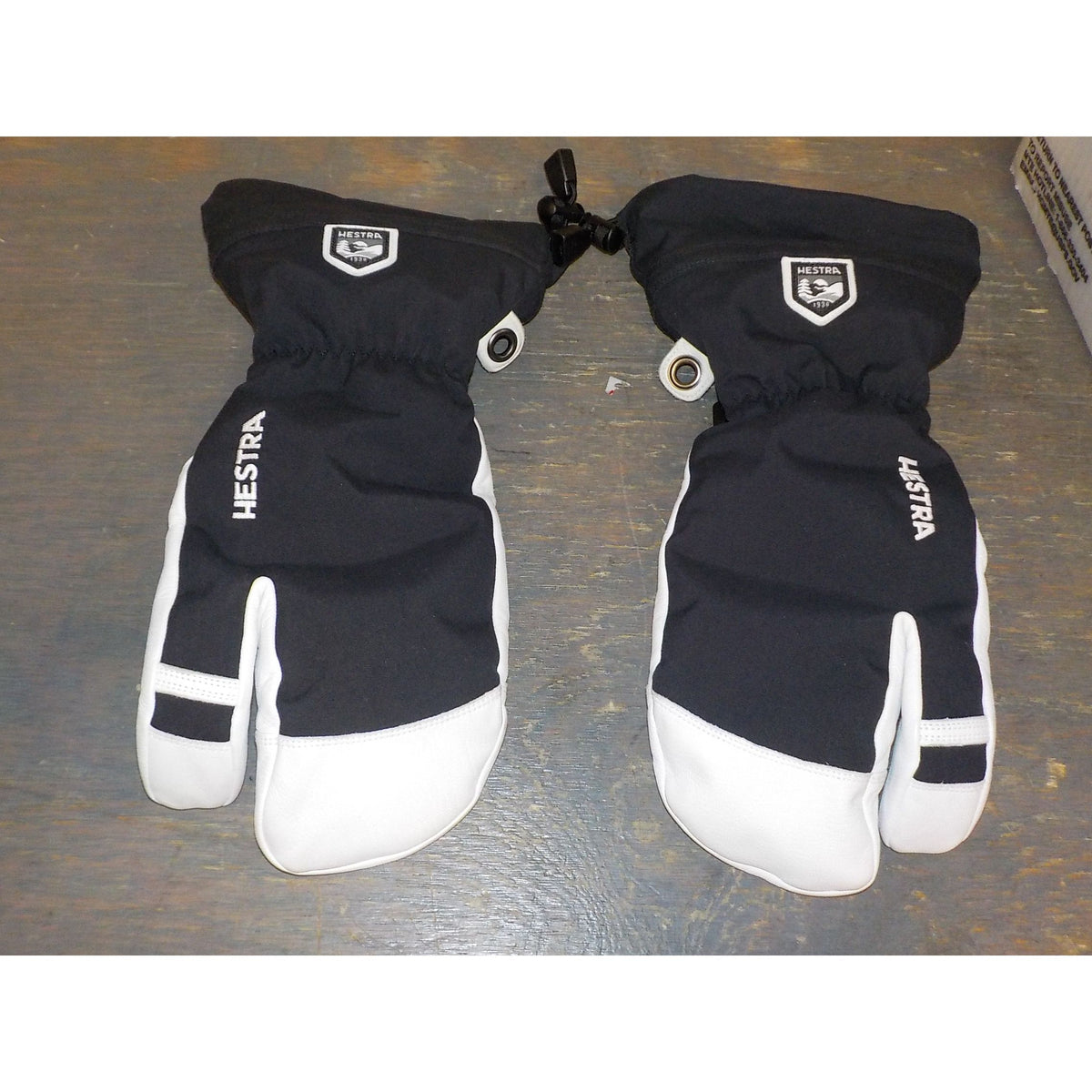 Hestra Army Leather Heli Ski 3-finger Glove - Black - 12 - Used - Acceptable