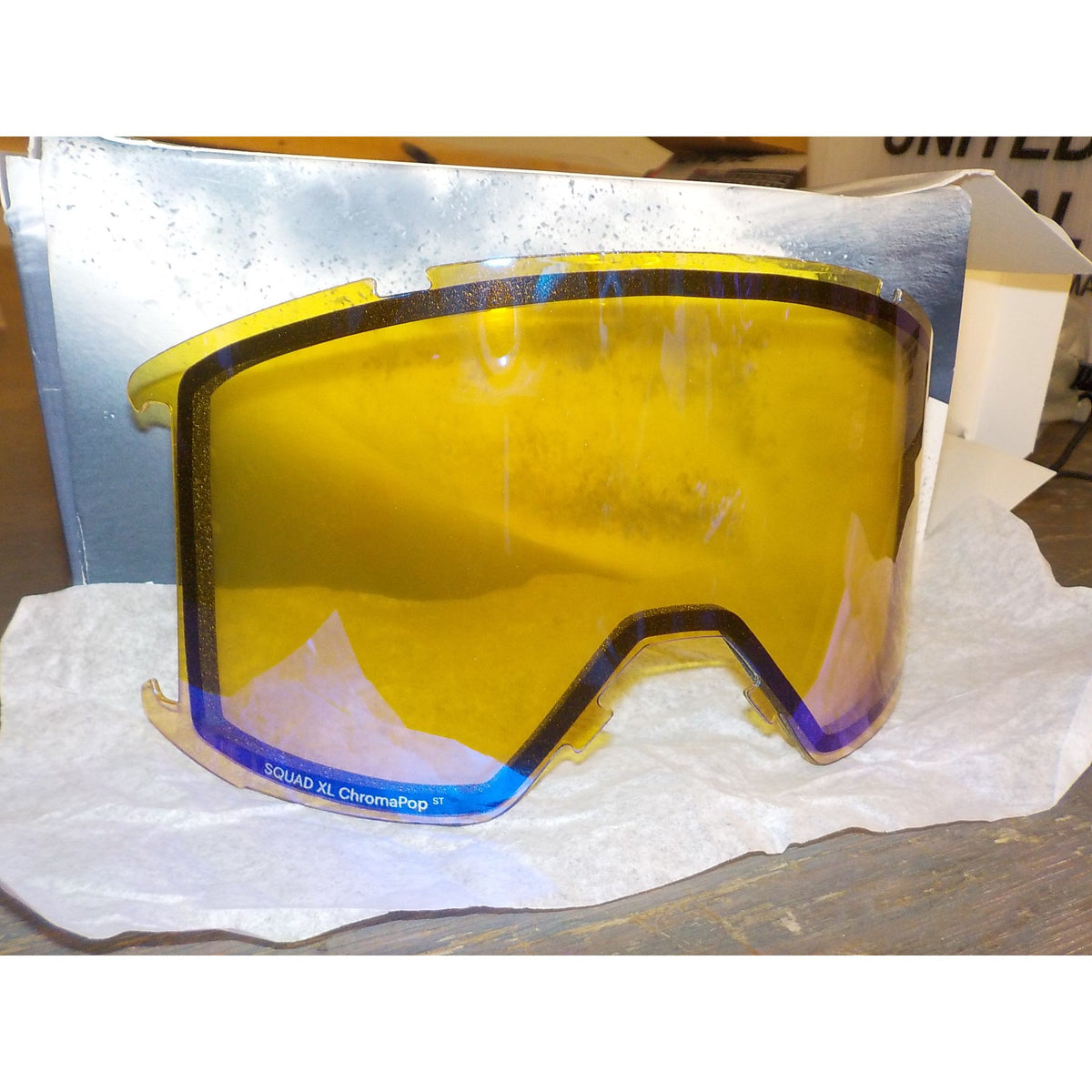 Smith Optics Squad XL Goggles - Lilac Tropics; ChromaPop Sun Red Mirror + ChromaPop Storm Yellow Flash - Used - Acceptable