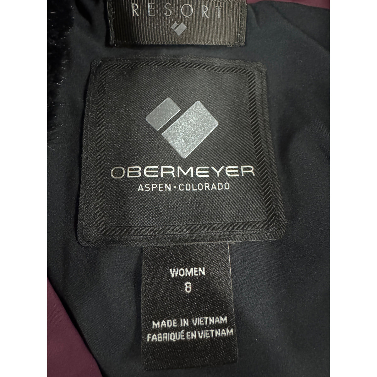 Obermeyer Women's Katze Suit - Cabernet - 8 - Used - Acceptable