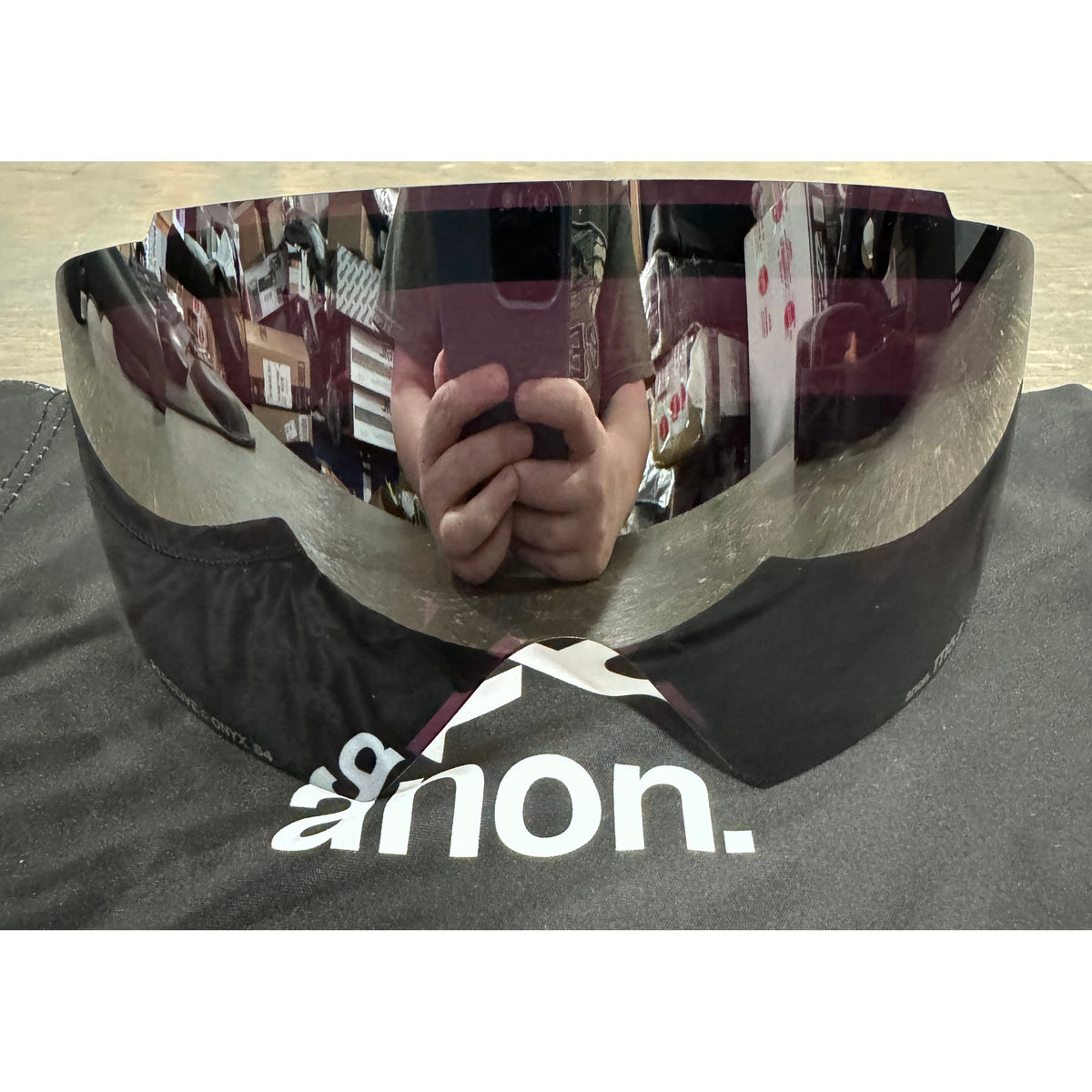 Anon M5S Perceive Goggles (Toric) + Bonus Lens - Smoke; Perceive Sunny Onyx + Perceive Vari Violet - Used - Acceptable