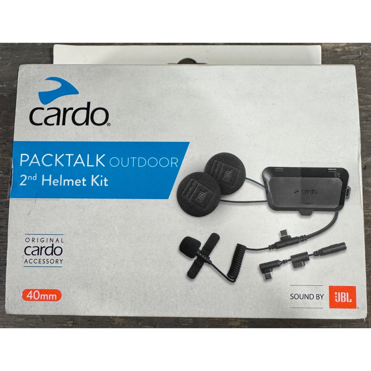 Cardo Packtalk Outdoor 2nd Helmet Kit - Used - Acceptable