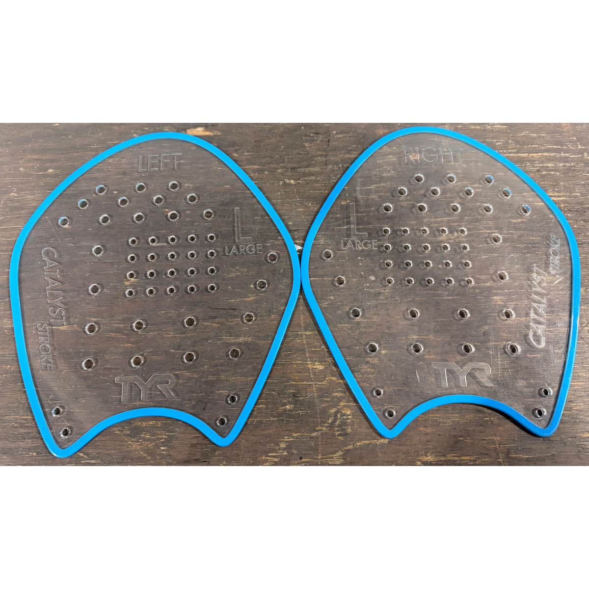 TYR Catalyst Stroke Training Paddles - Large - Used - Acceptable