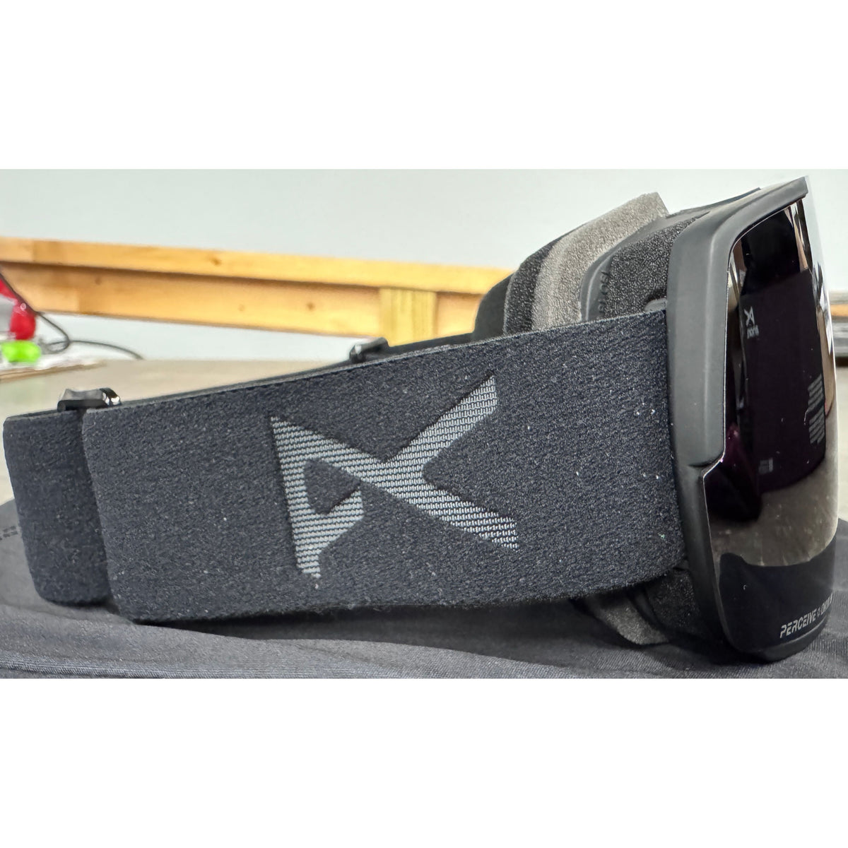 Anon M5S Goggles + Bonus Lens + MFI Face Mask - Smoke; Perceive Sunny Onyx + Prcve Variable Violet - Used - Acceptable