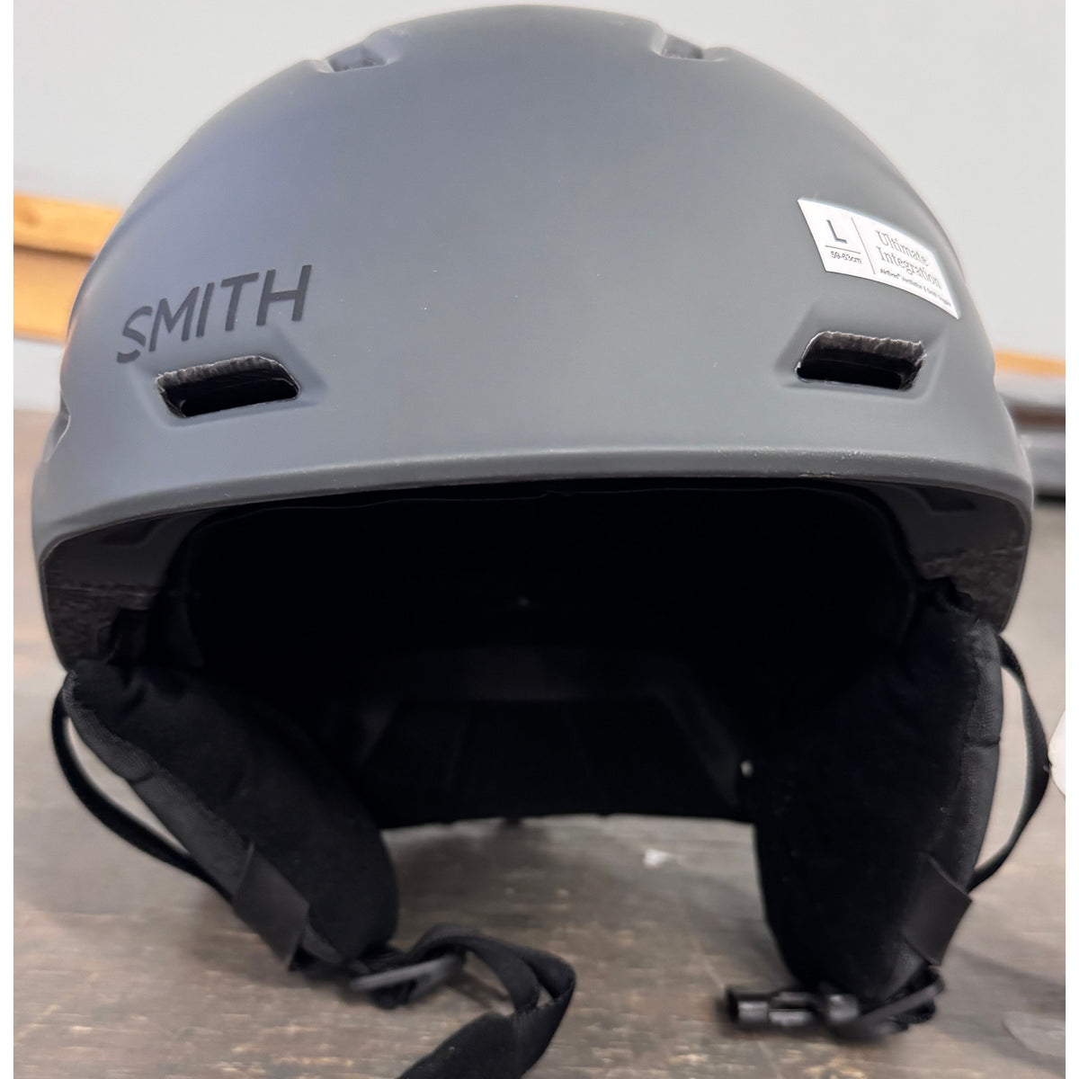 Smith Optics Mission Helmet - Matte Slate - Large - Used - Acceptable
