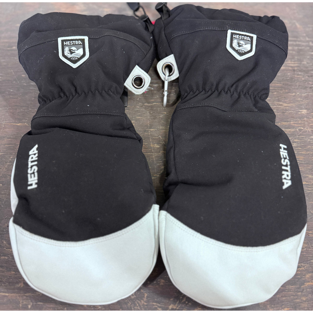 Hestra Army Leather Heli Ski Mitt - Black - 12 - Used - Acceptable