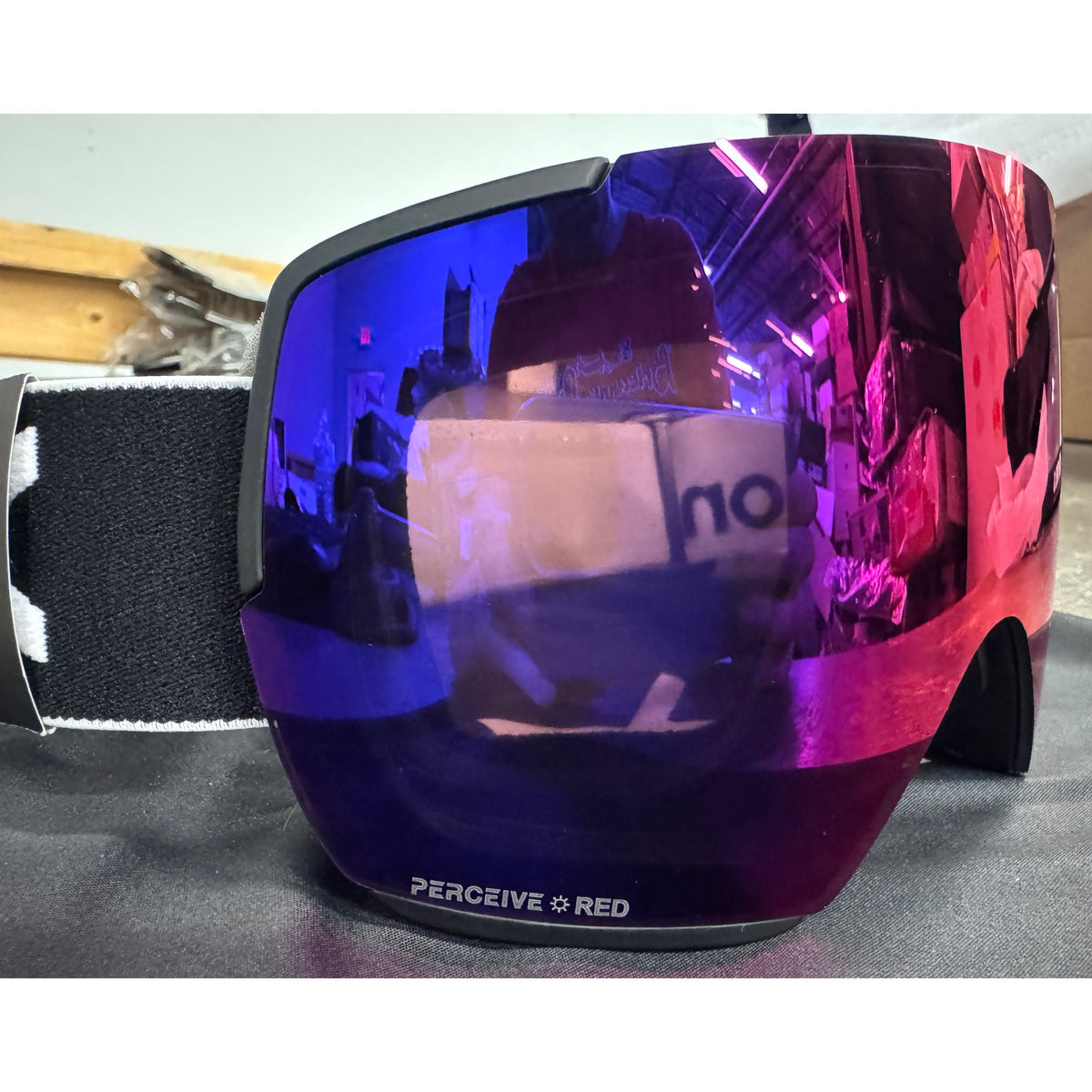 Anon M5S Perceive Goggles (Toric) + Bonus Lens - Black; Perceive Sunny Red + Perceive Cloudy Burst - Used - Acceptable