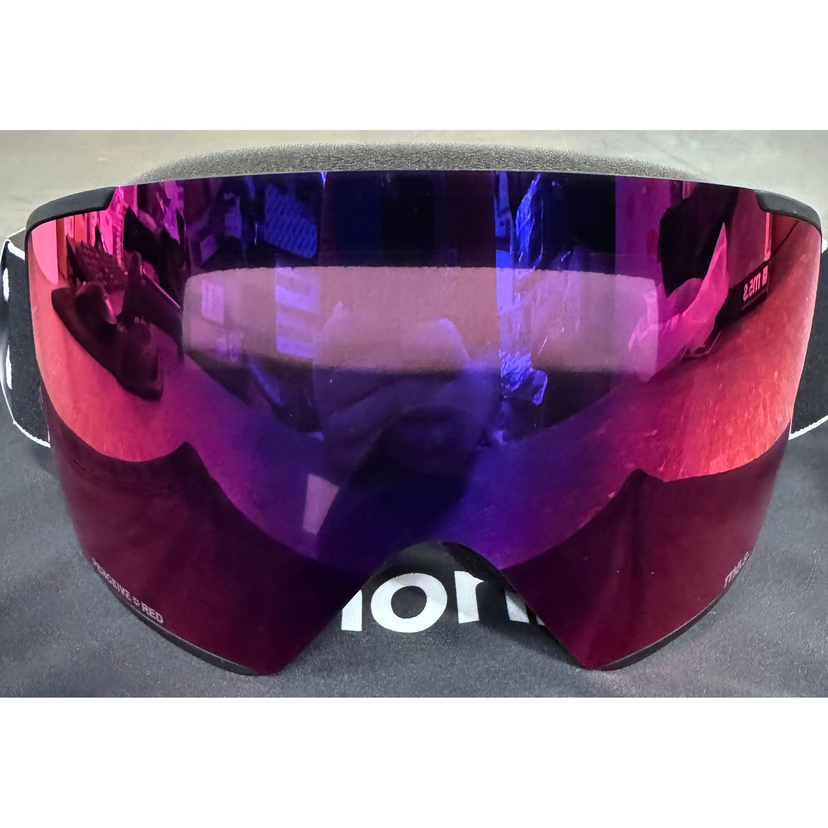 Anon M5S Perceive Goggles (Toric) + Bonus Lens - Black; Perceive Sunny Red + Perceive Cloudy Burst - Used - Acceptable
