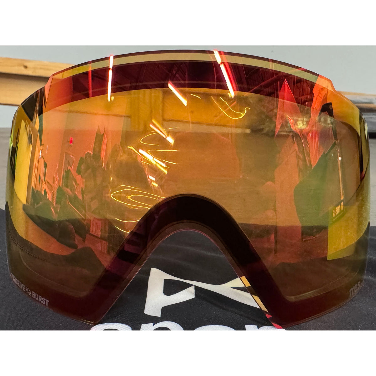 Anon M5S Perceive Goggles (Toric) + Bonus Lens - Black; Perceive Sunny Red + Perceive Cloudy Burst - Used - Acceptable