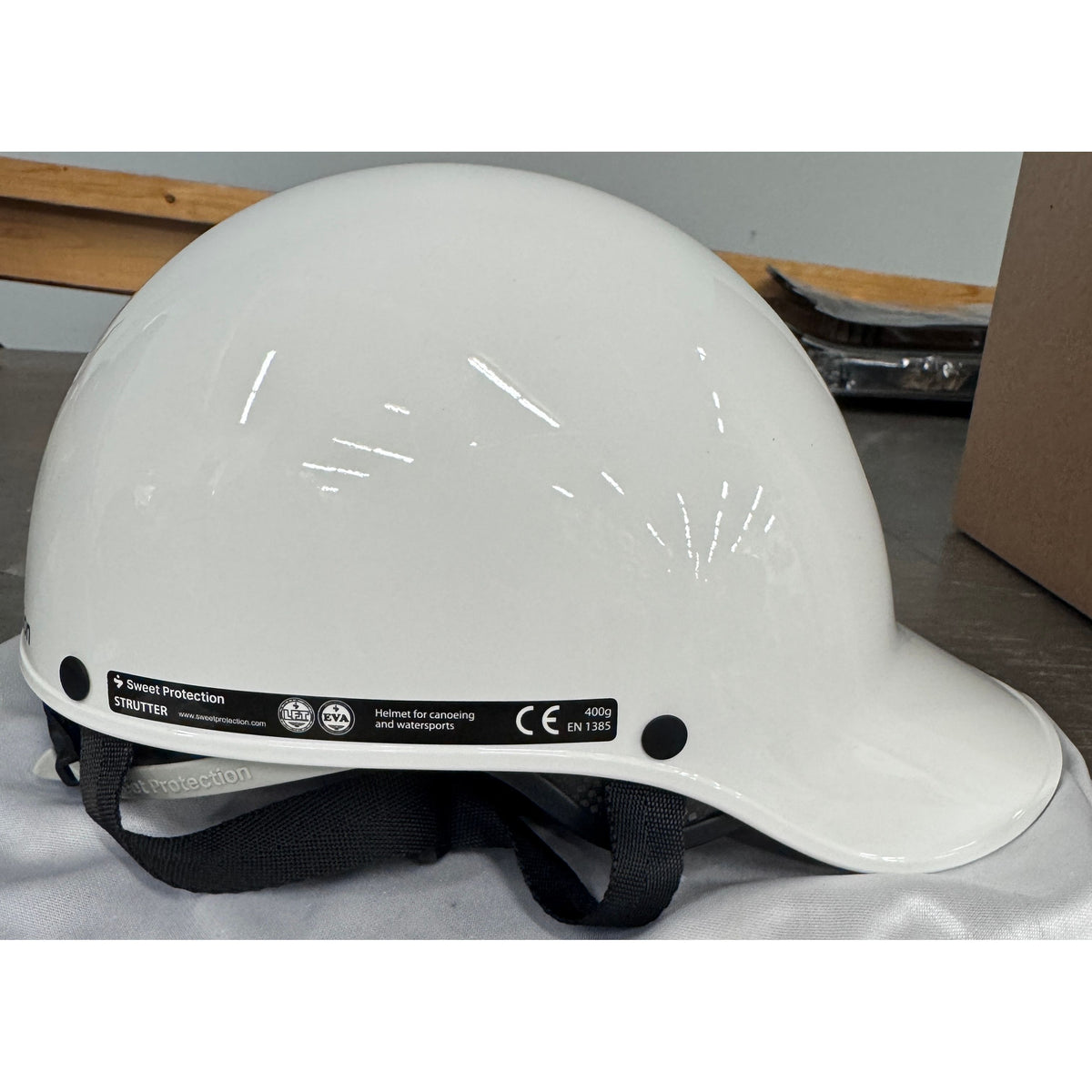 Sweet Protection Strutter Helmet - Gloss White - Small/Medium - Used - Acceptable