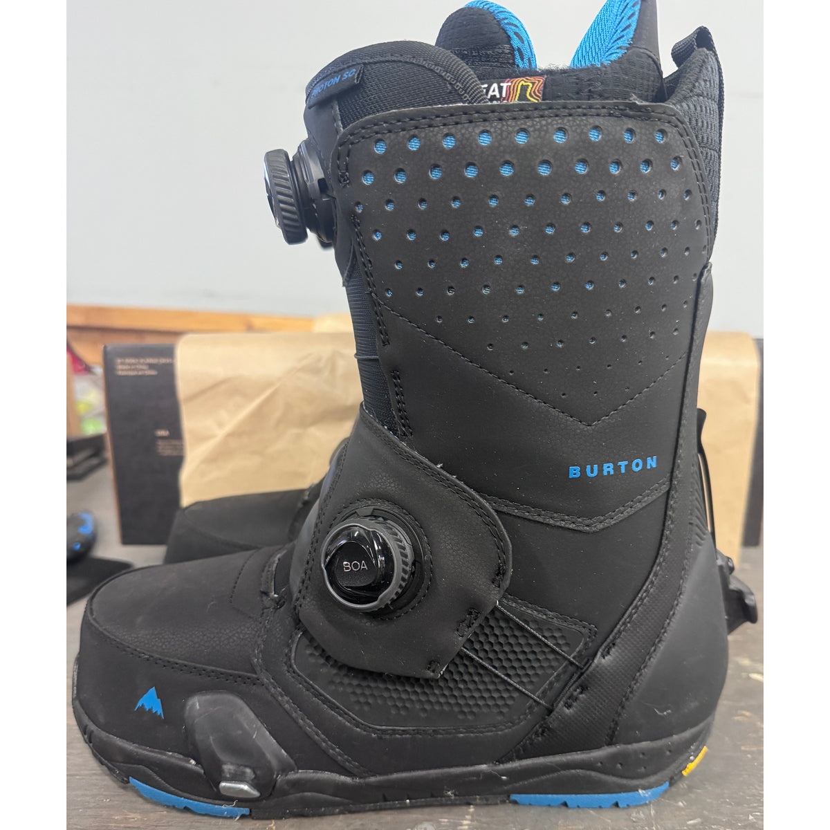Burton Men's Photon Step On BOA Snowboard Boots - Black - 10 - Used - Acceptable