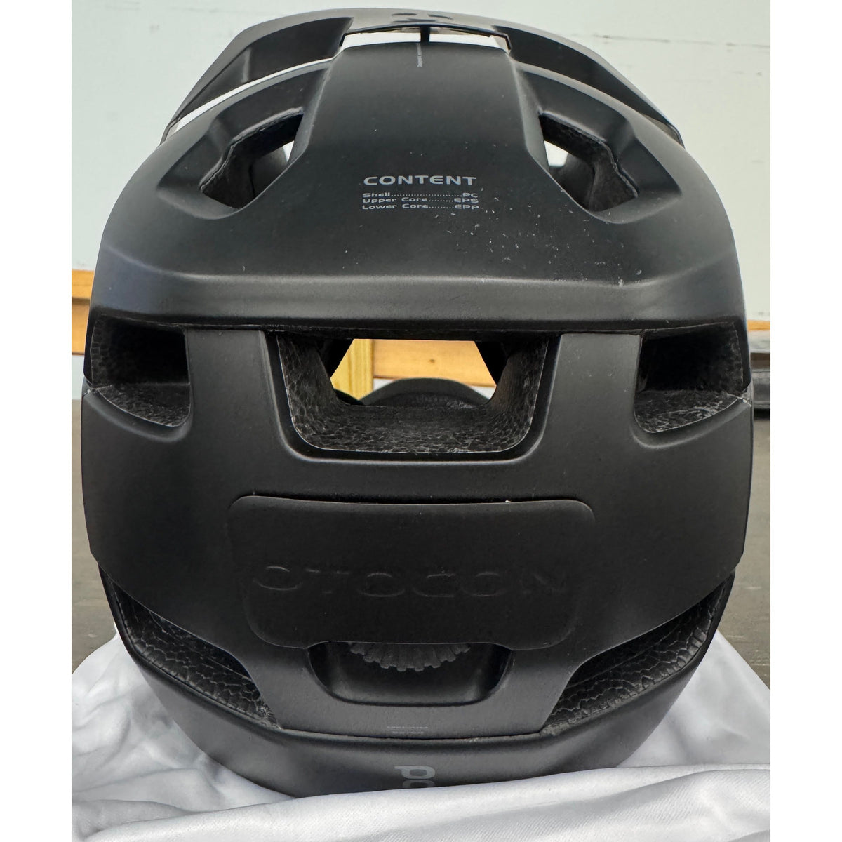 POC Sports Otocon Helmet - Uranium Black Matt - Medium - Used - Acceptable