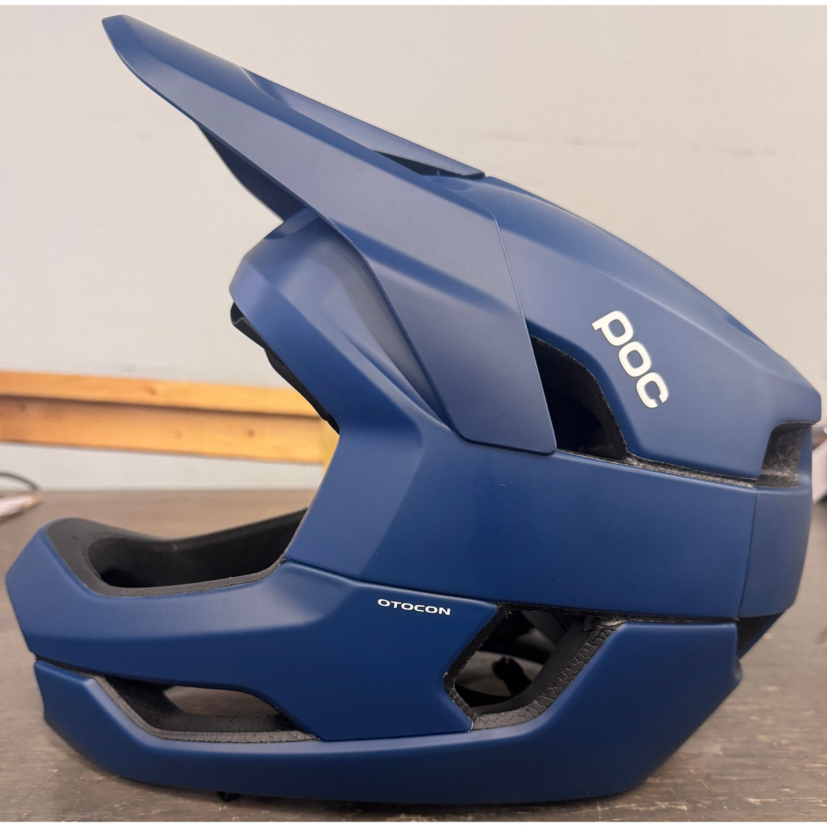 POC Sports Otocon Helmet - Lead Blue Matt - Large - Used - Acceptable