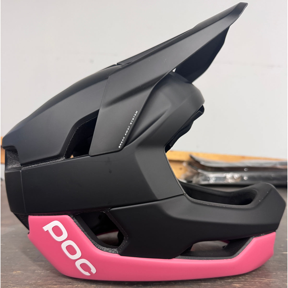 POC Sports Otocon Helmet - Uranium Black/Ammolite Coral Matt - Medium - Used - Acceptable