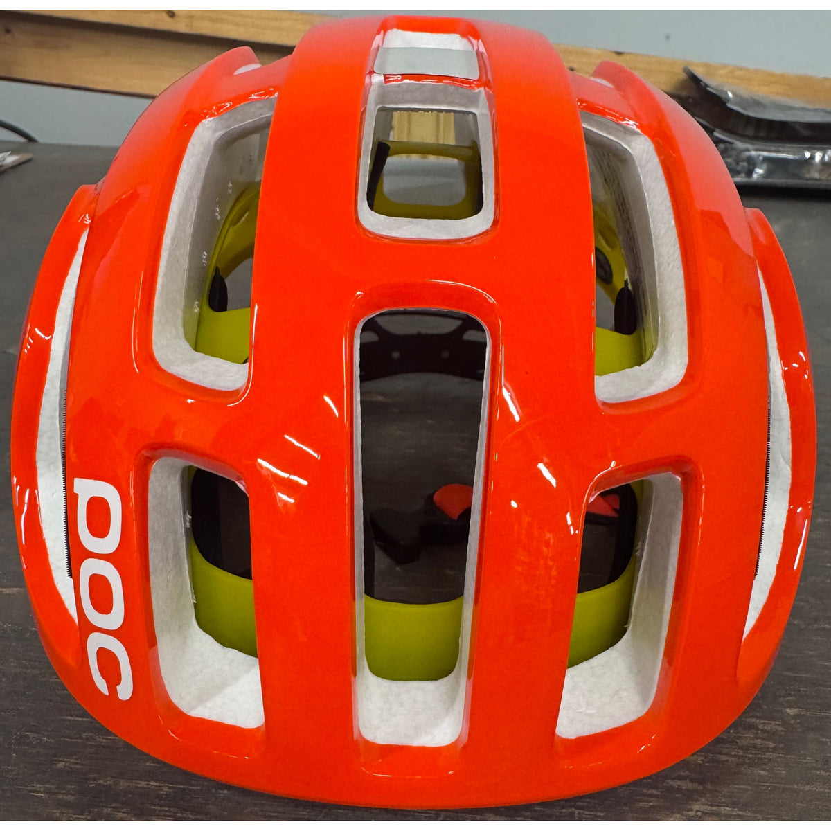 POC Sports Octal Mips (cpsc) Helmet - Fluorescent Orange AVIP - Large - Used - Acceptable