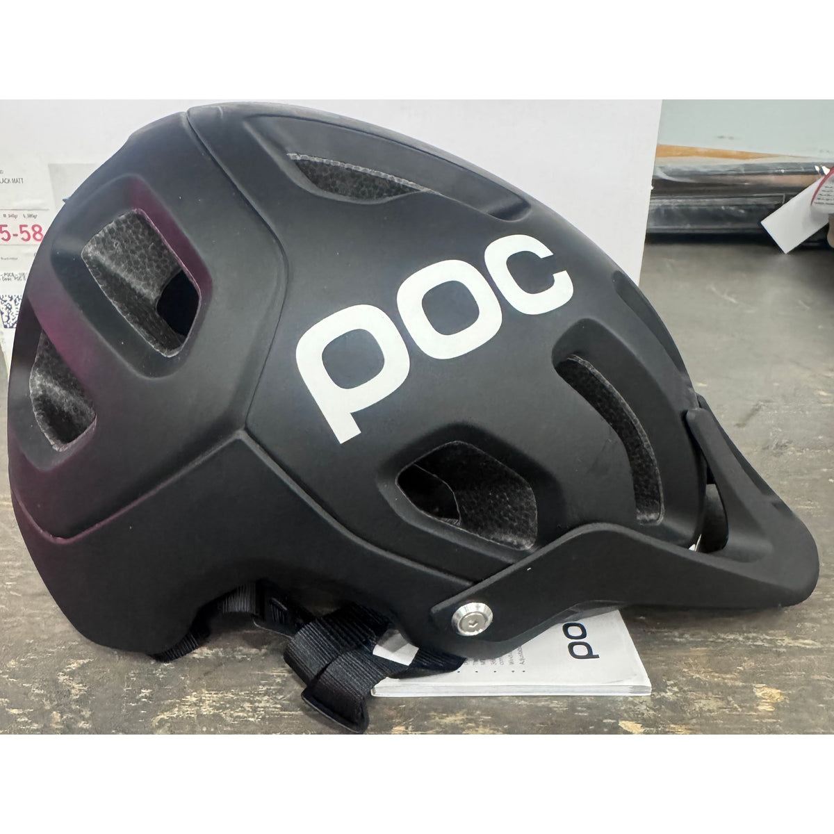 POC Sports Tectal Helmet - Uranium Black Matt - Medium - Used - Acceptable