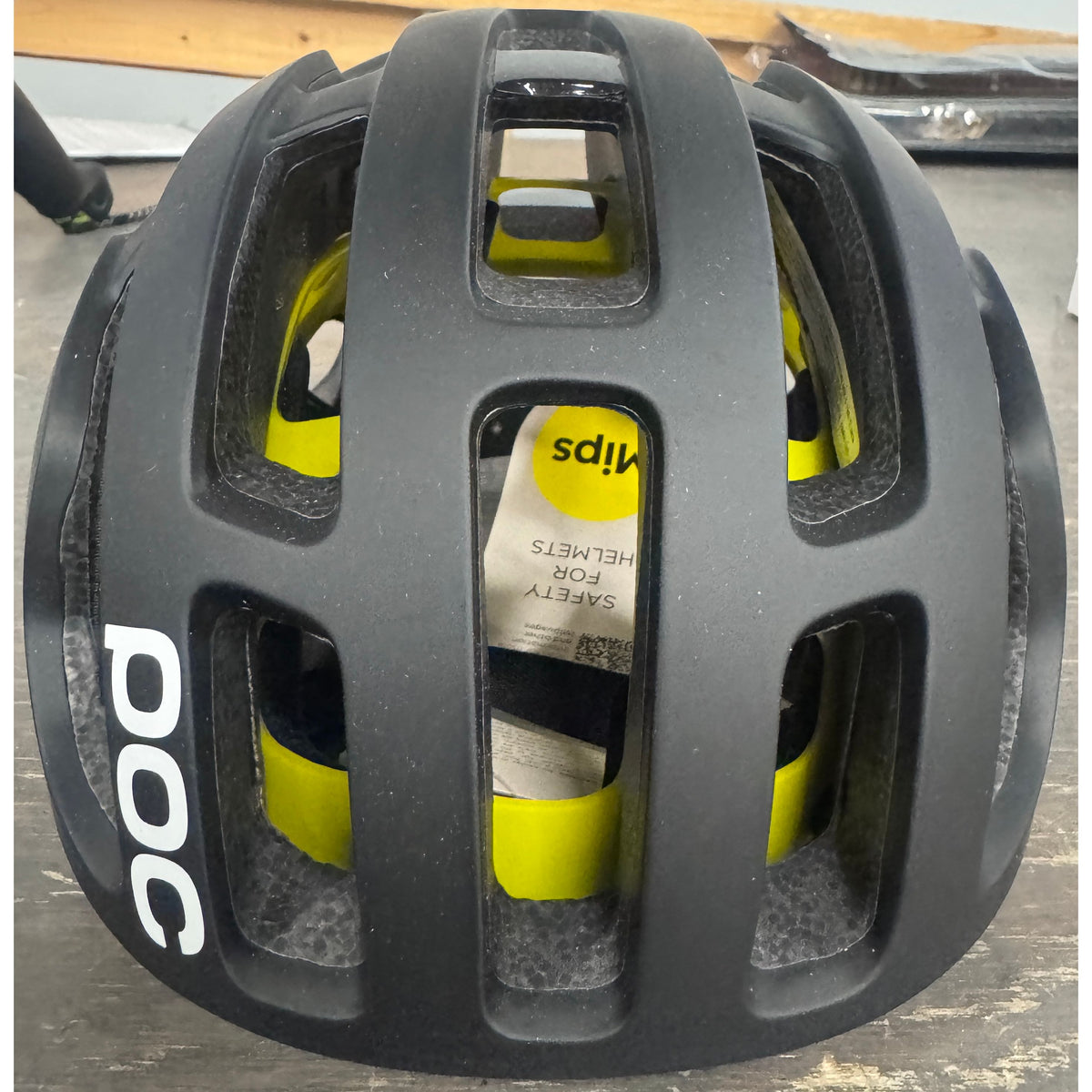 POC Sports Octal Mips (cpsc) Helmet - Uranium Black Matt - Small - Used - Acceptable