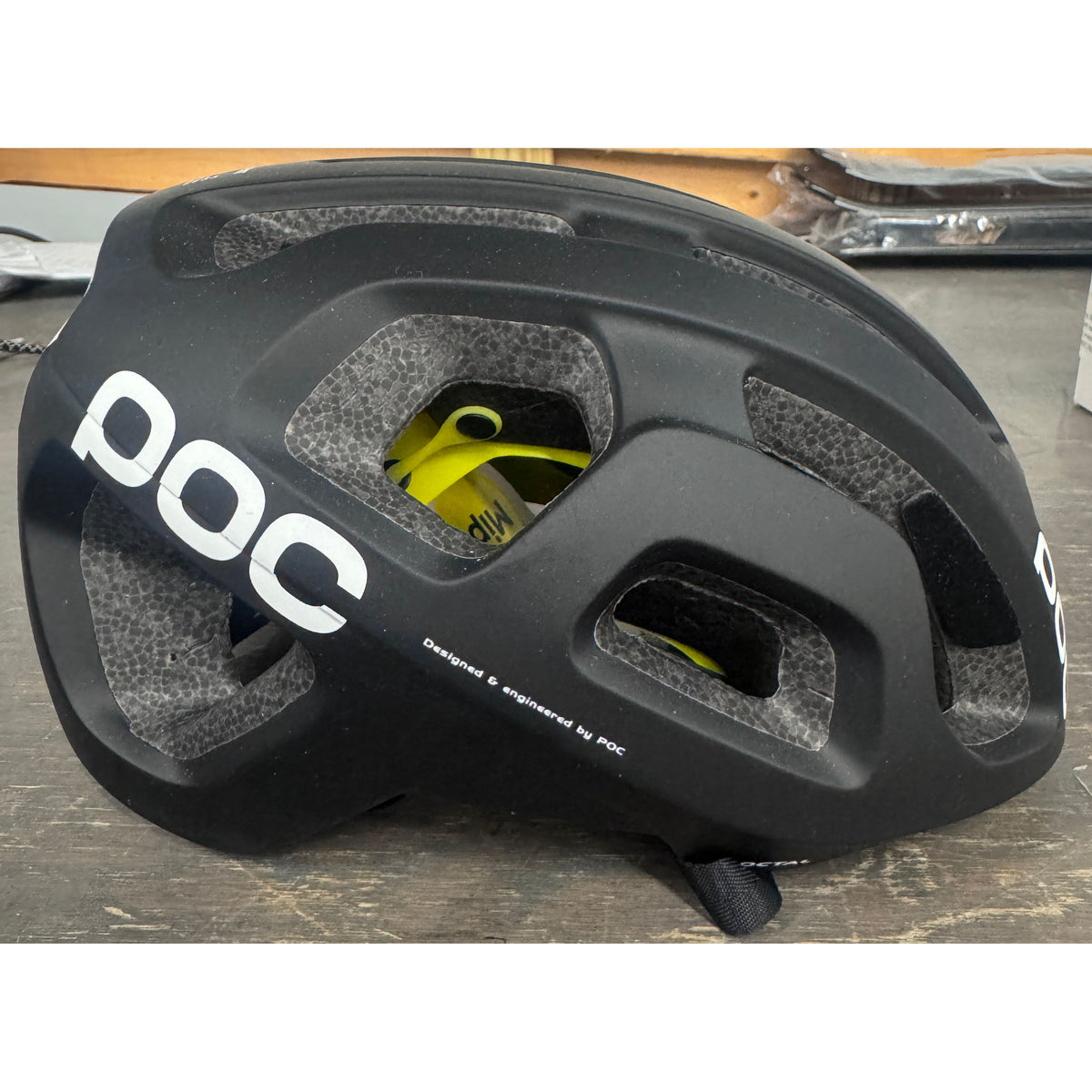 POC Sports Octal Mips (cpsc) Helmet - Uranium Black Matt - Small - Used - Acceptable
